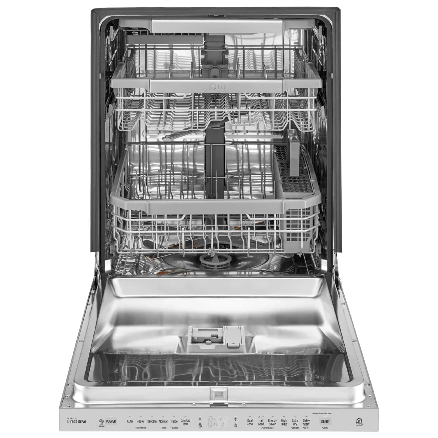 LG QuadWash Dishwasher Stainless Steel - photo 2