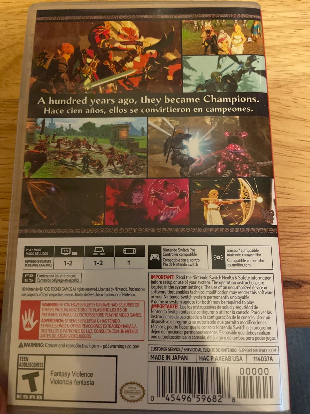 Hyrule Warriors: Age of Calamity Nintendo Switch Game - photo 3