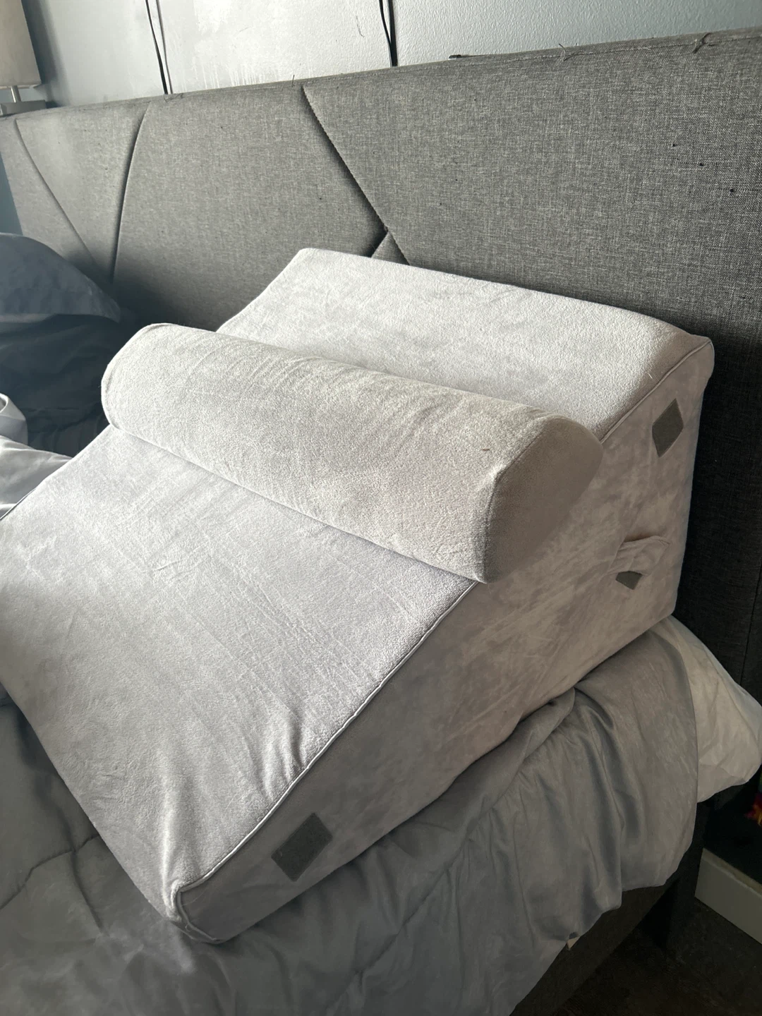 Grey Wedge Pillow - photo 3