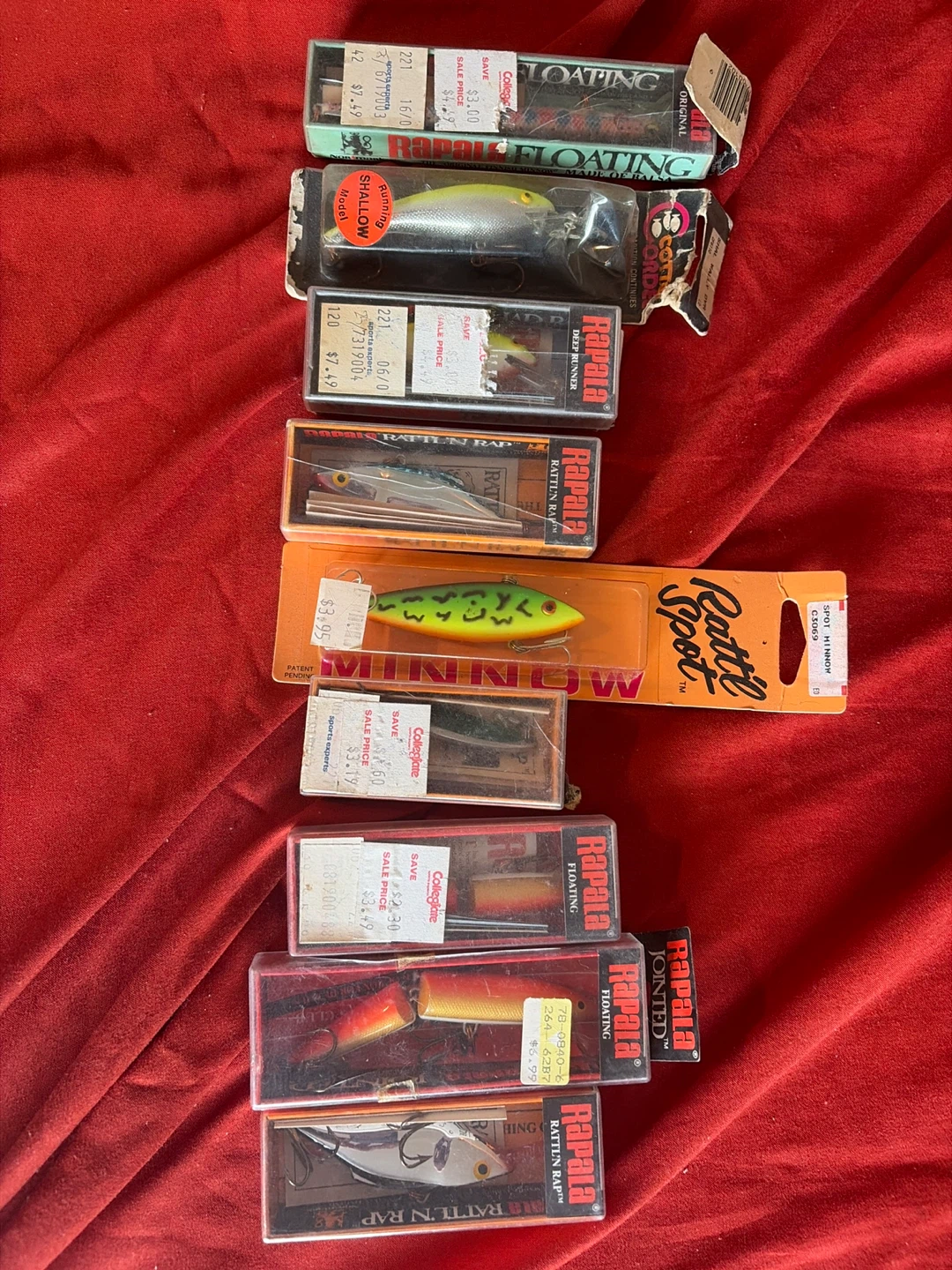 Rapala Fishing Lures Lot