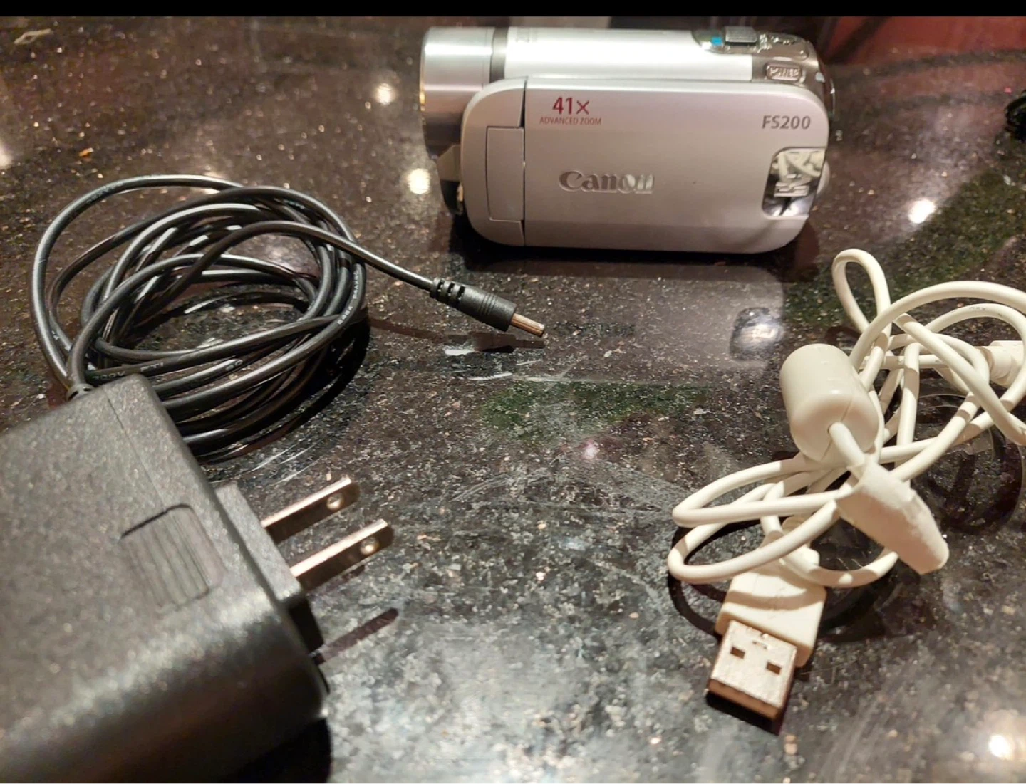 Canon FS200 Camcorder with 41x Advanced Zoom