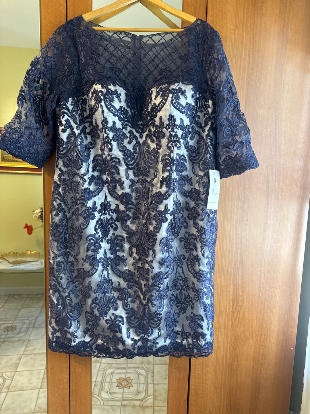 Evening Dress with Matching Shawl