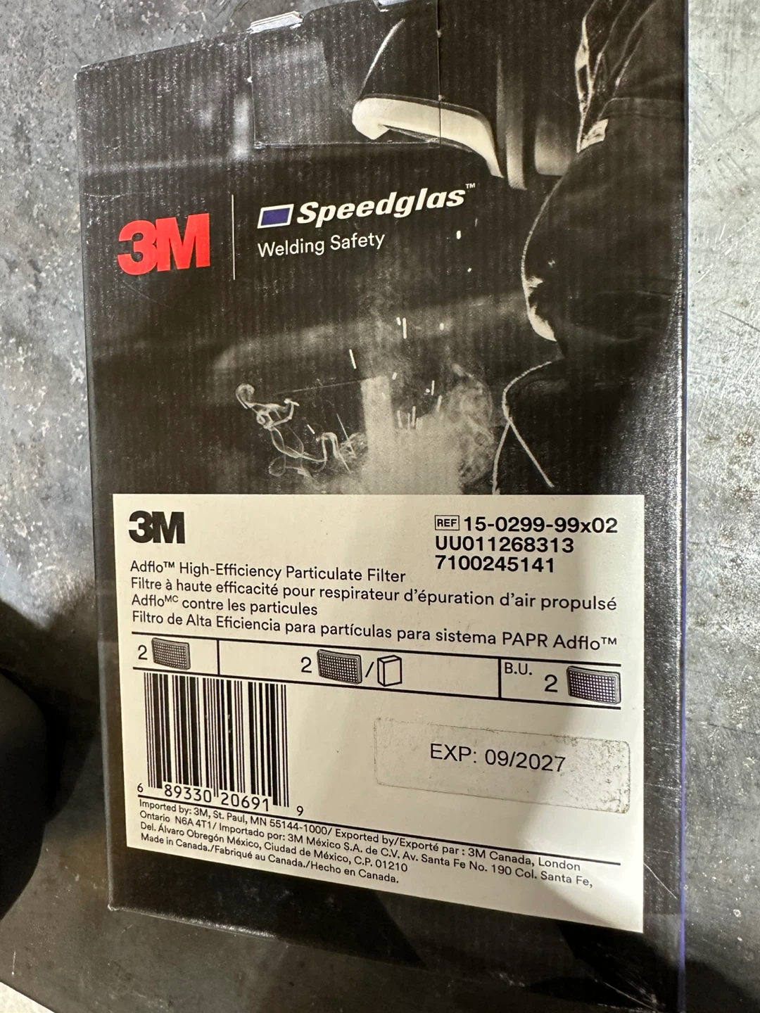 3M Adflo Particulate Filter Twin Pack