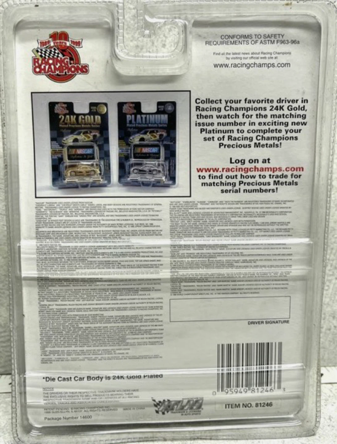John Wayne gold plated die cast - photo 2