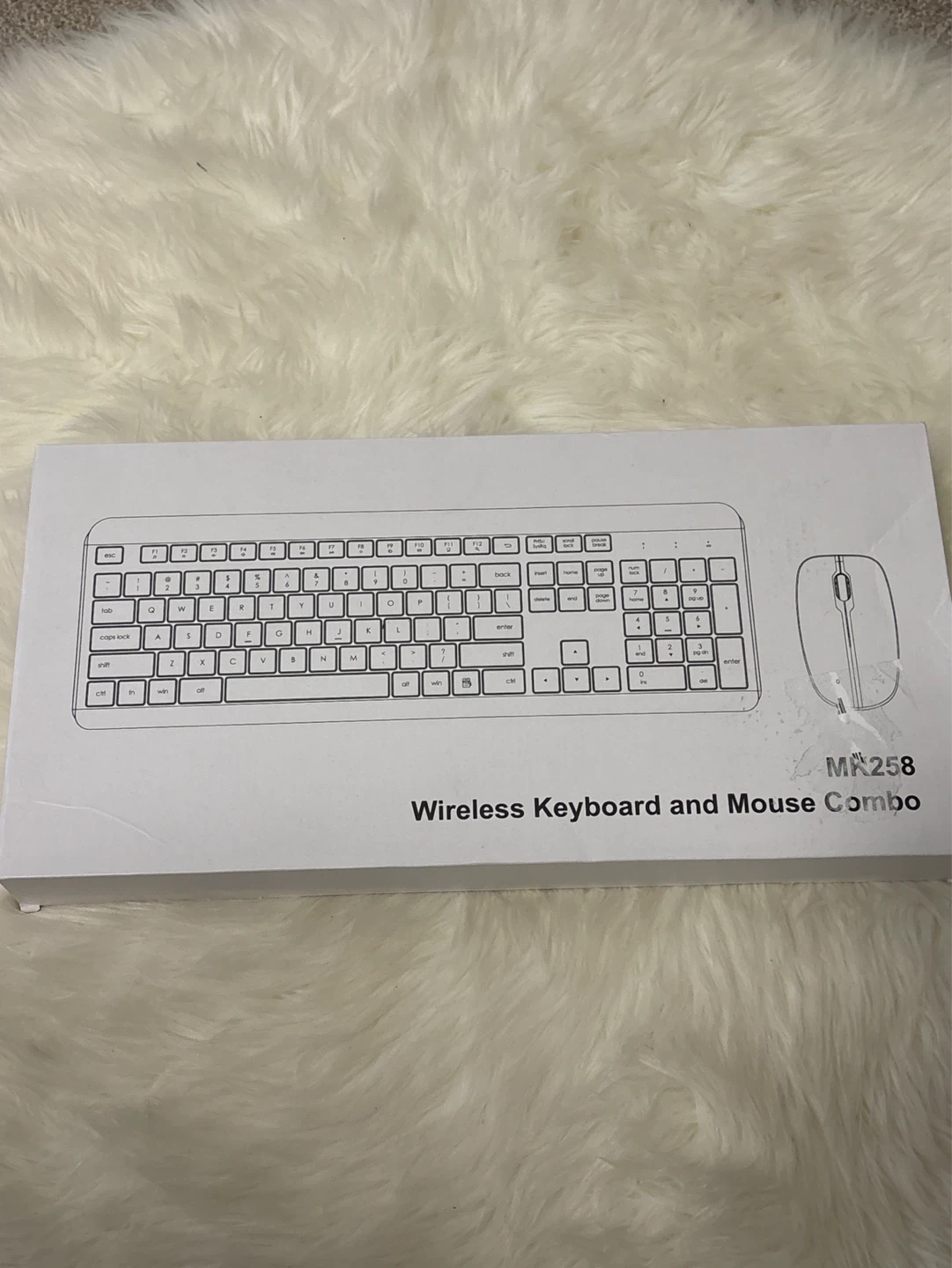 Wireless Keyboard and Mouse Combo MK258