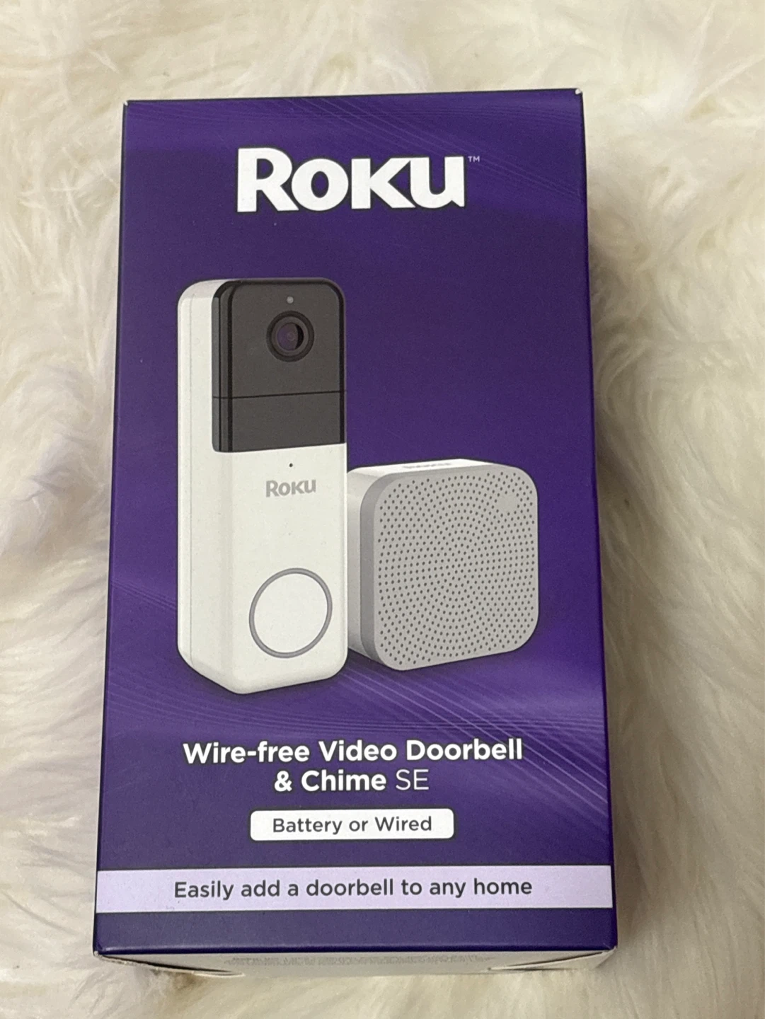 Roku Wire-free Video Doorbell & Chime SE