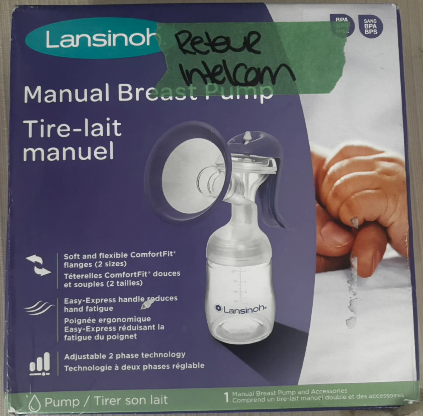 Lansinoh Manual Breast Pump