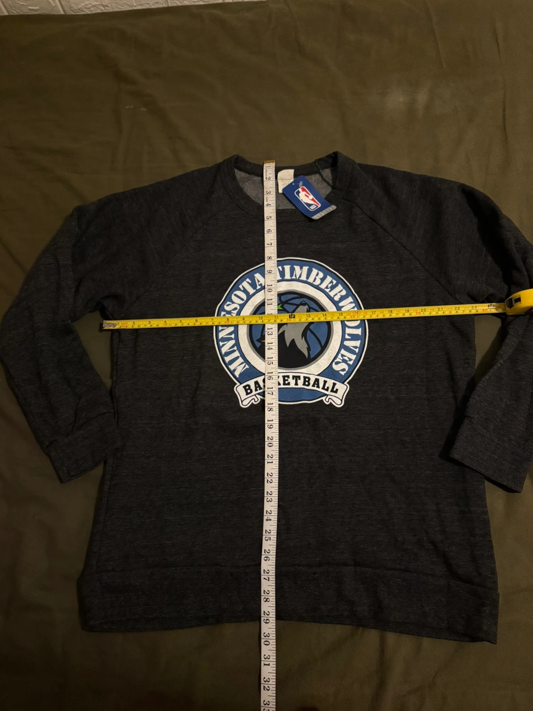 Minnesota Timberwolves NBA Basketball Sweatshirt XL - photo 3