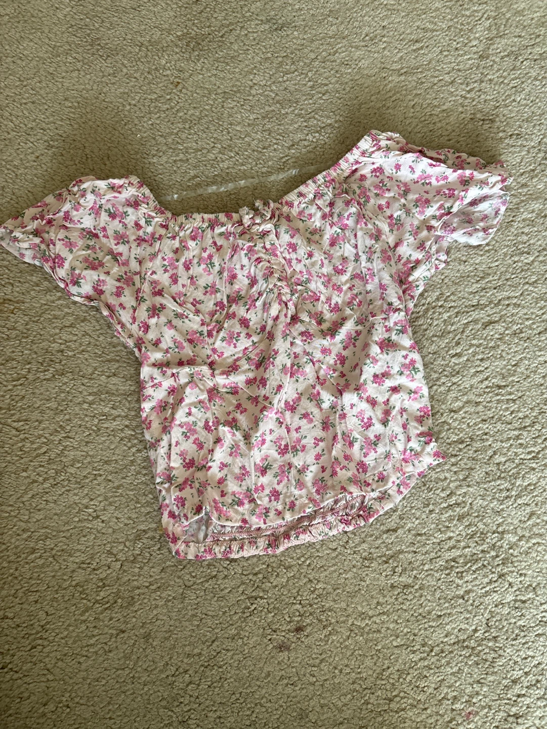 Kids Lemon Kiss 2 Piece Set - Pink Floral Rayon - photo 4