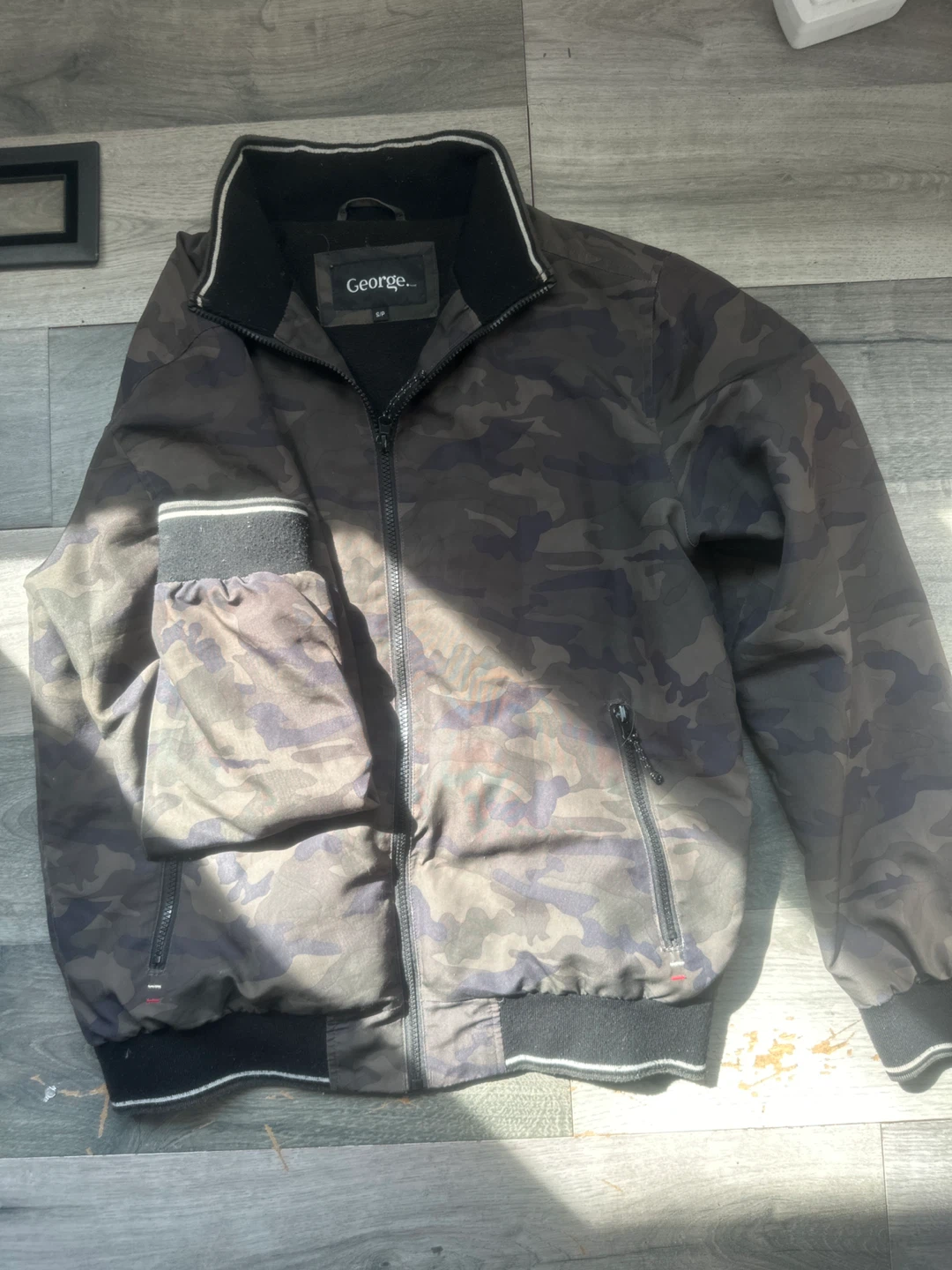George Camo Bomber Jacket