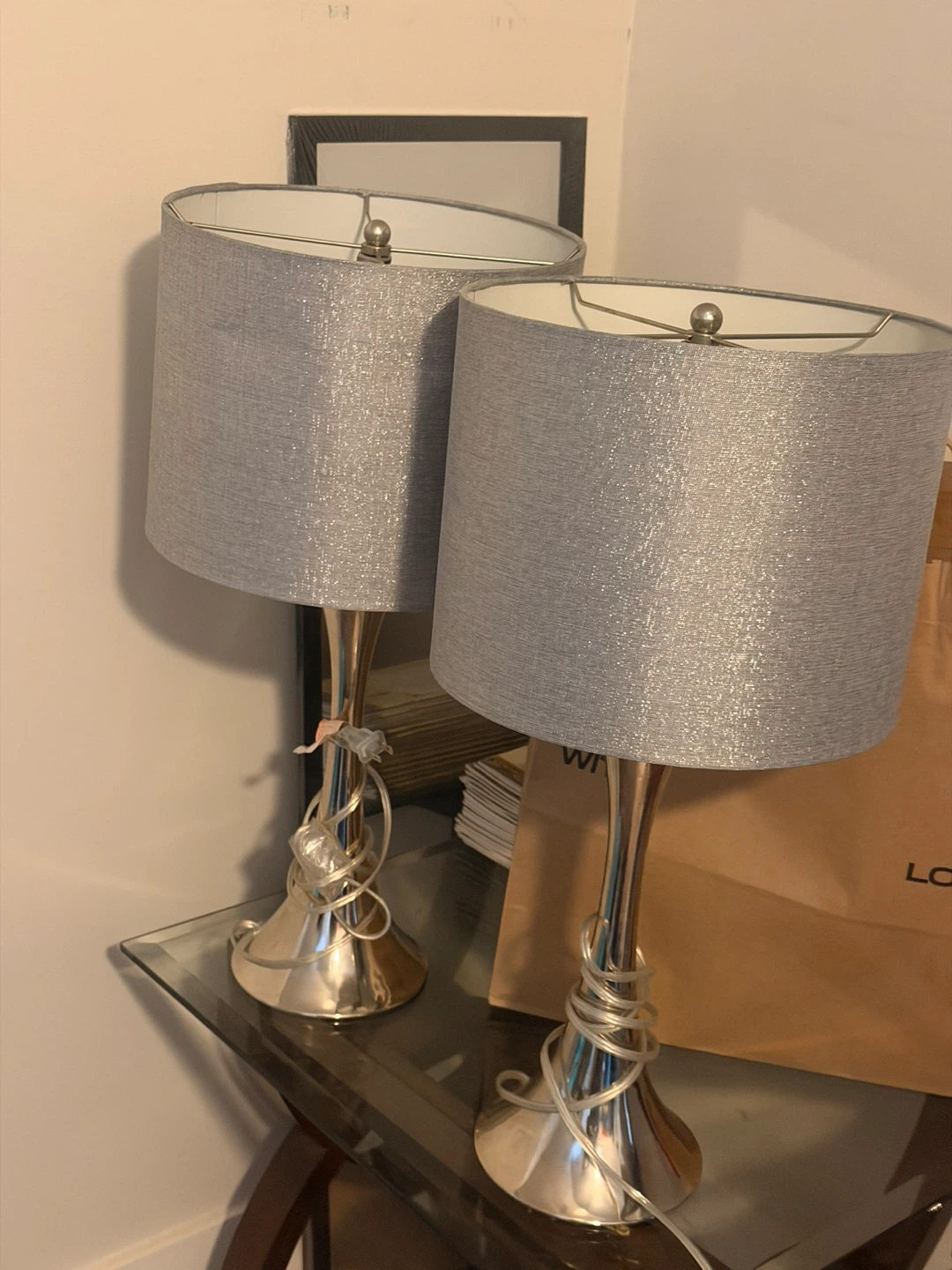 Bedside lamps!
