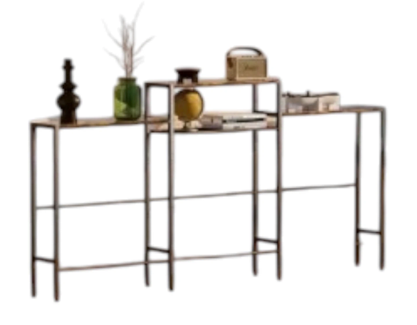 Console Table Shelf Unit