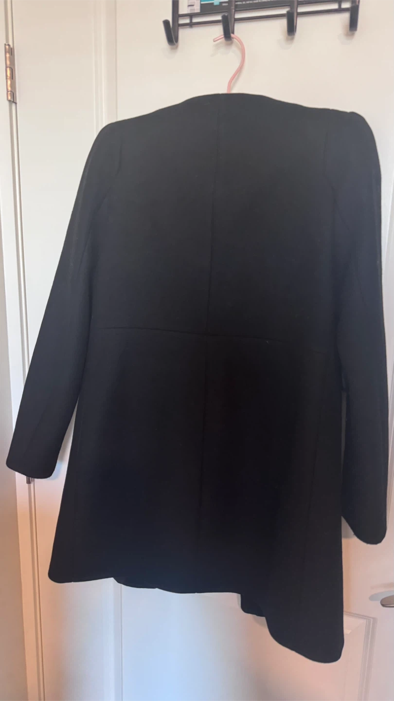 ZARA WOMAN Black Coat - Size M - photo 4