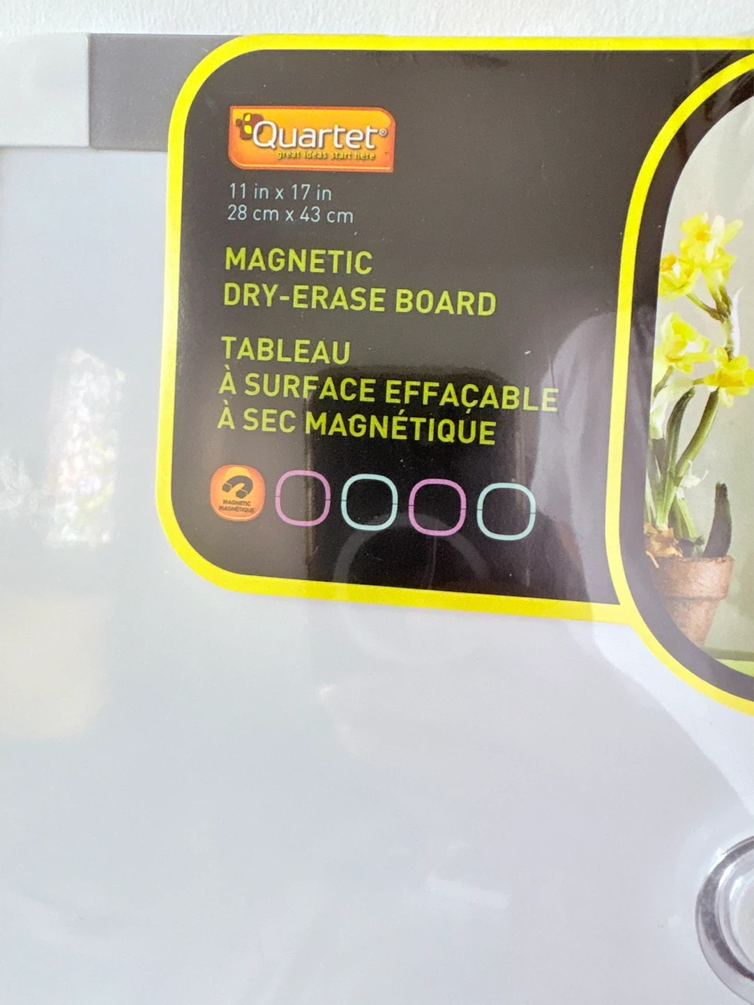 Quartet Magnetic Dry Erase Board 11x17 inch - photo 2