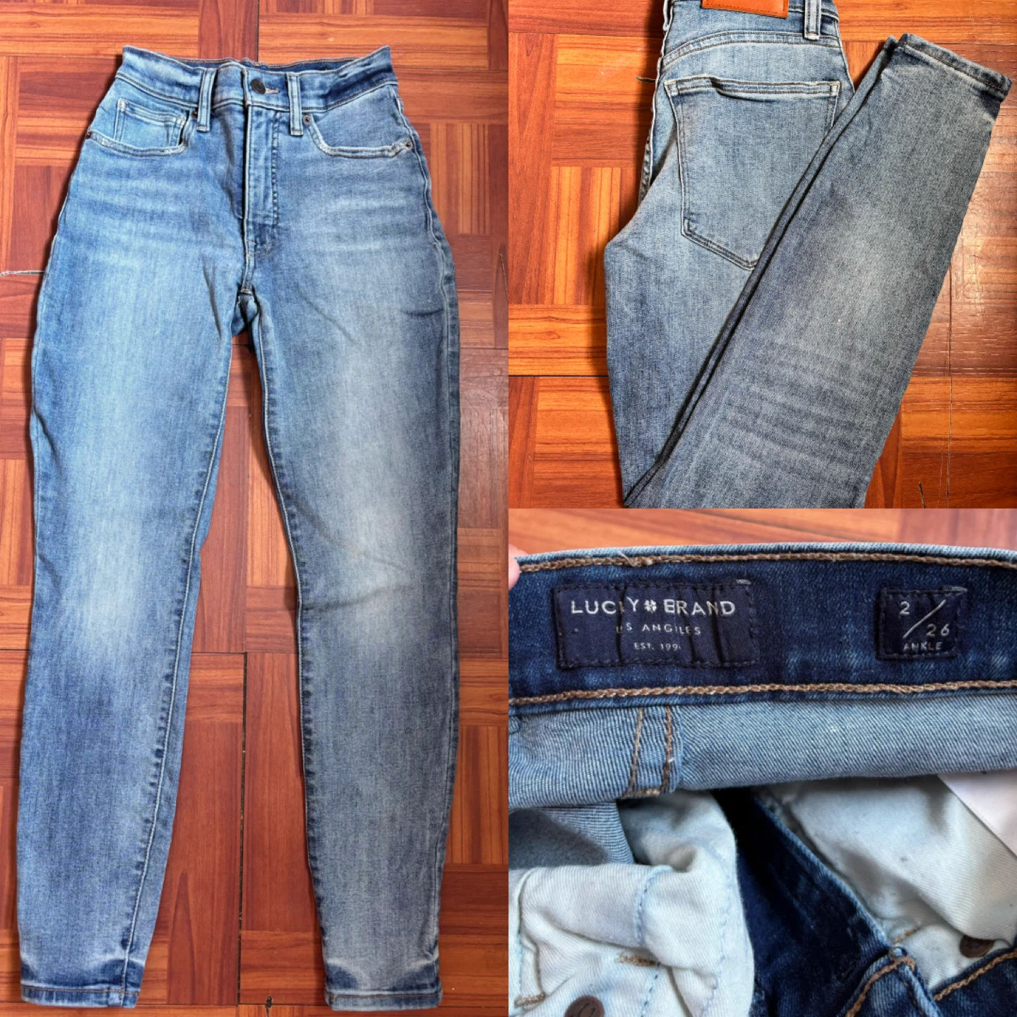 Madewell 9" High-Rise Skinny Jeans Size 26 - photo 2