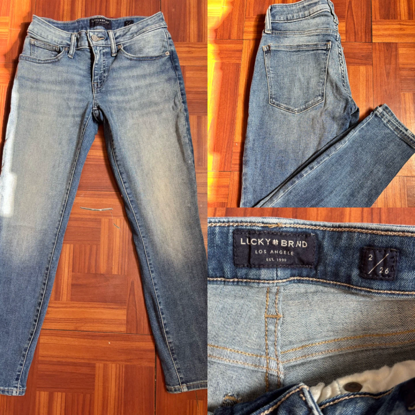 Madewell 9" High-Rise Skinny Jeans Size 26 - photo 5