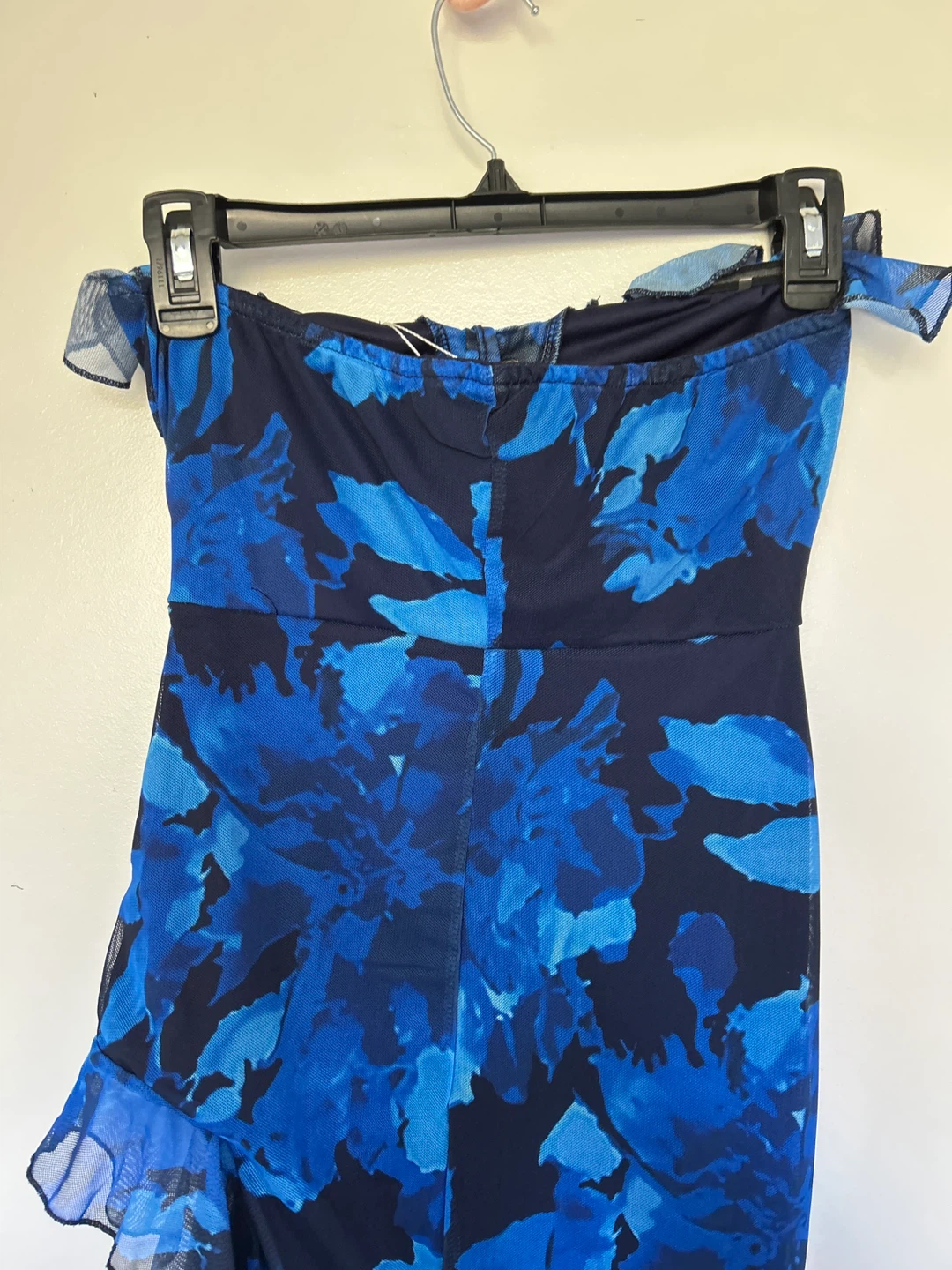 Sister Jane Blue Floral Strapless Maxi Dress - photo 2