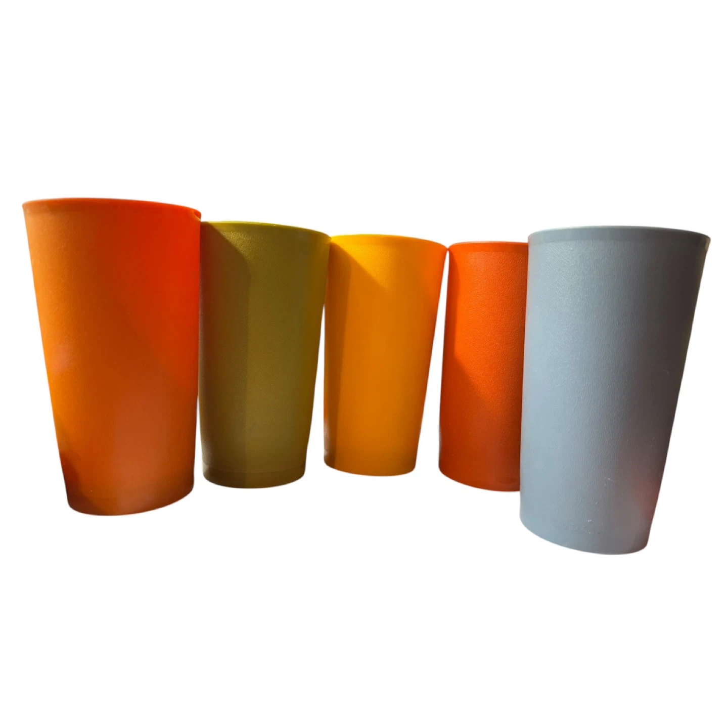 Set of 5 Tupperware Tumblers 5.5” inches