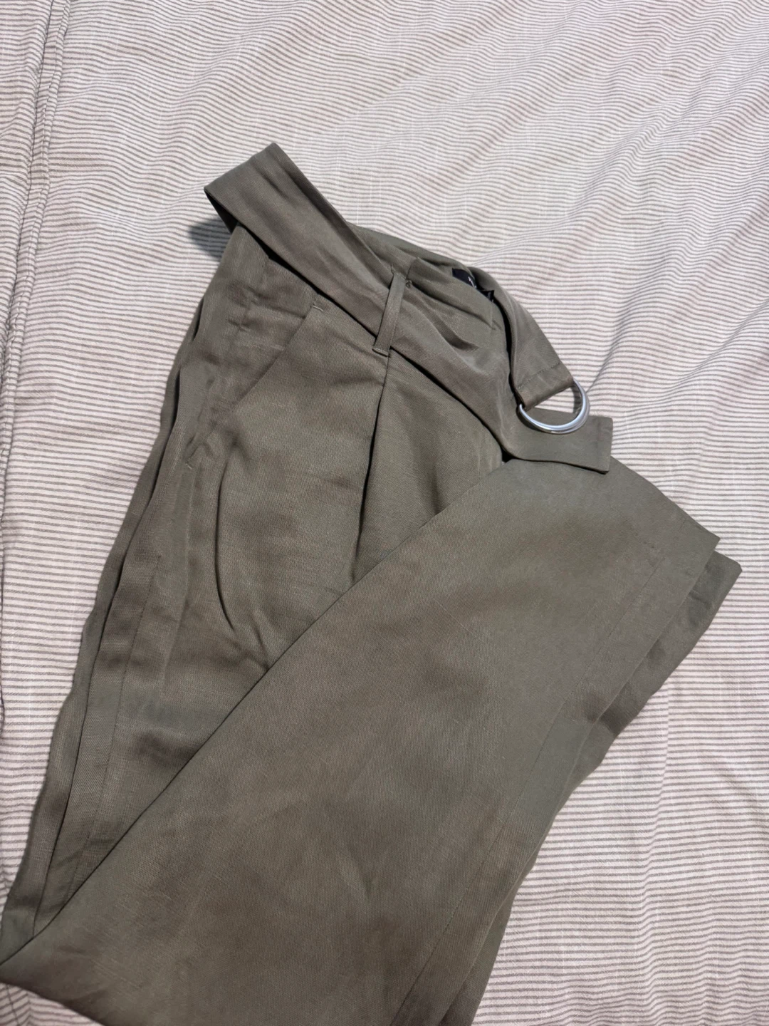 RW & CO. Women's Green Belted Pants - Size 4 - photo 3
