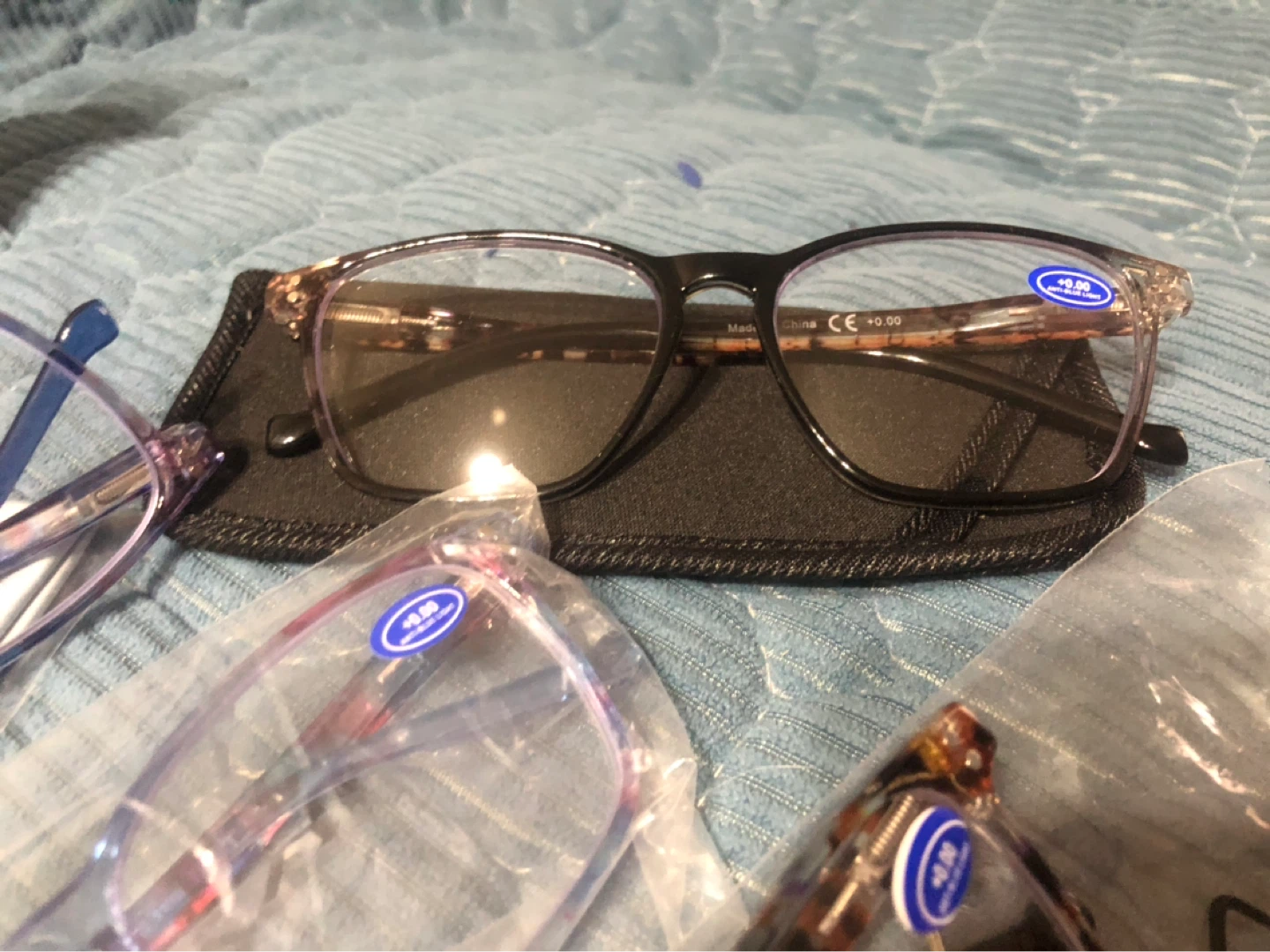 New-JOSHOO HD Blue Light Blocking Reading Glasses +0.00 - photo 3