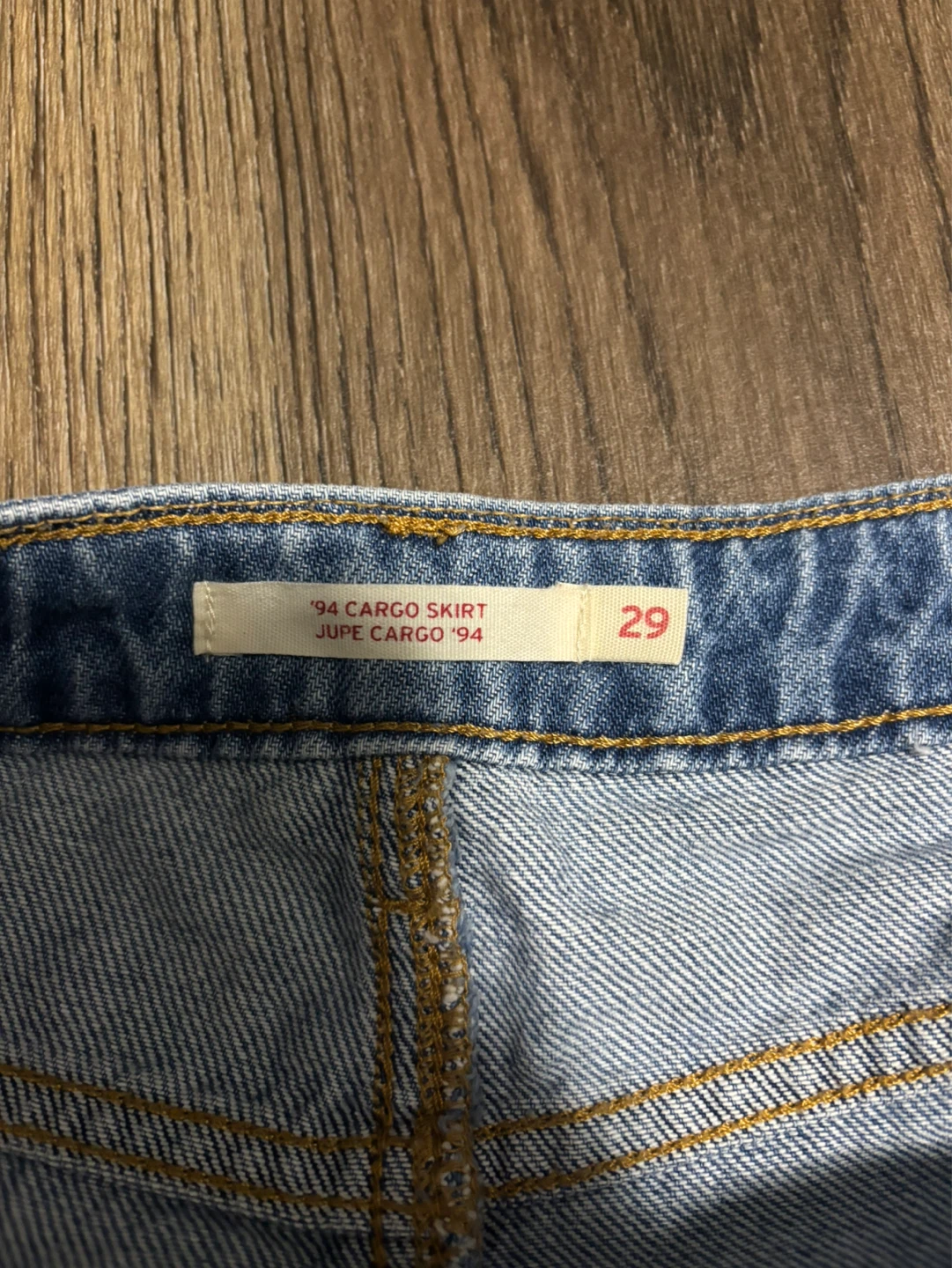 Levi's 94 Cargo Skirt - Size 29 - photo 3