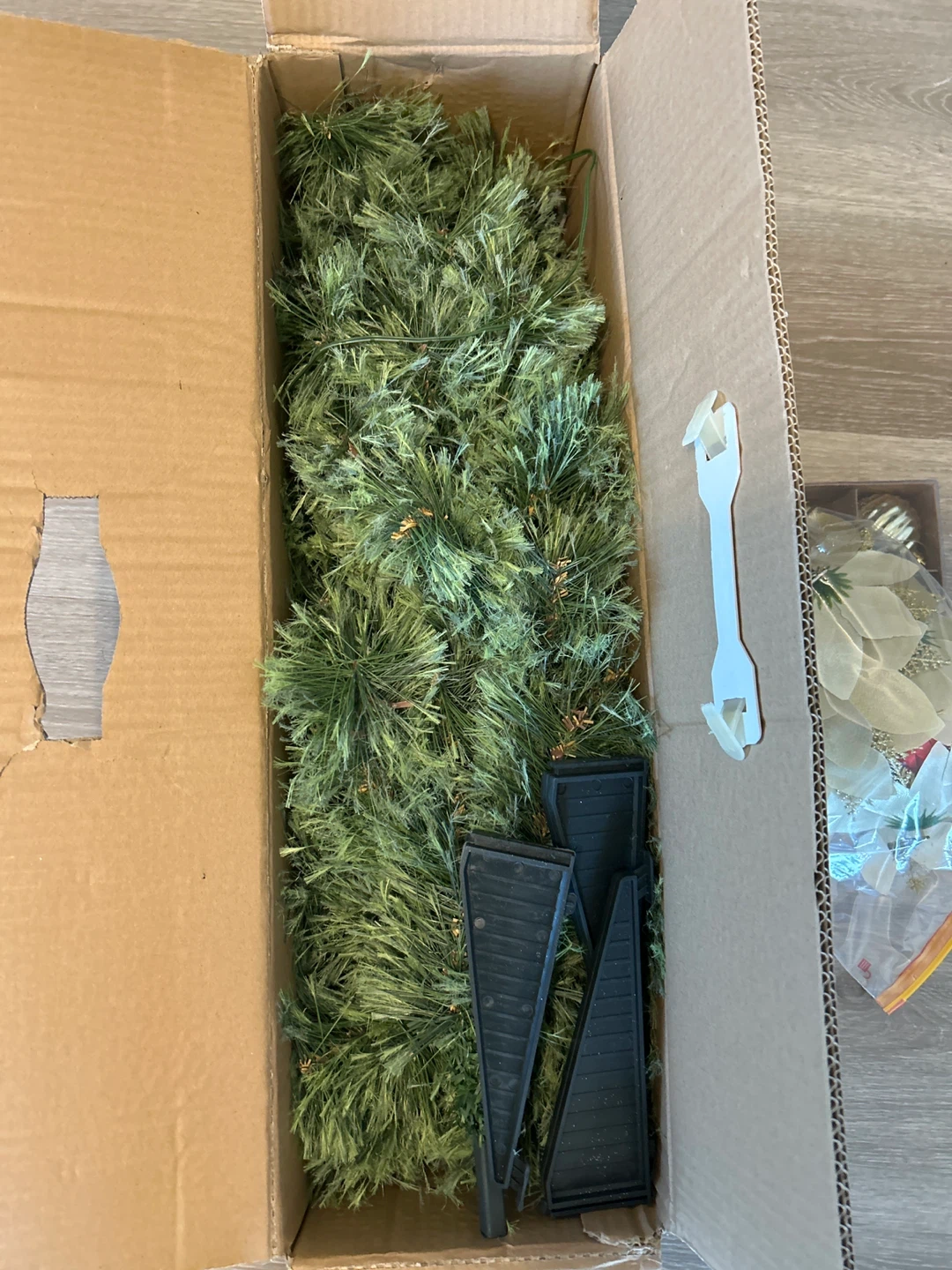 Holiday 4 Ft. Pre-Lit Cashmere Tree with Ornaments - photo 2
