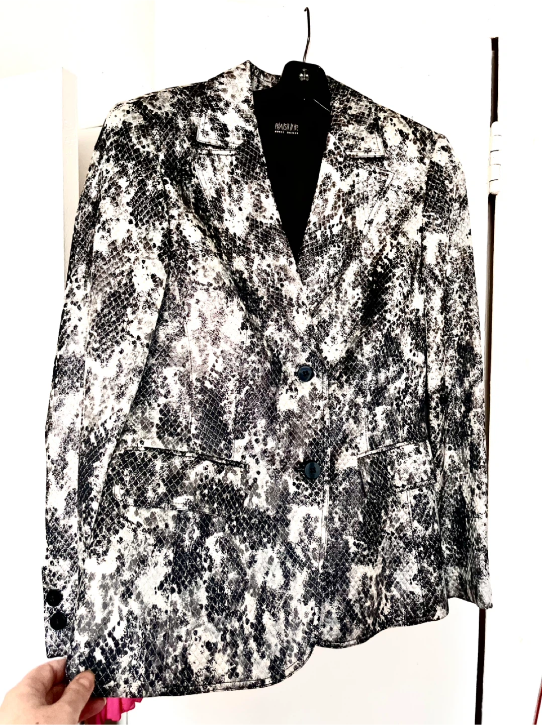 Silk and wool Basler Brand Women's Blazer with metallic blend - photo 2