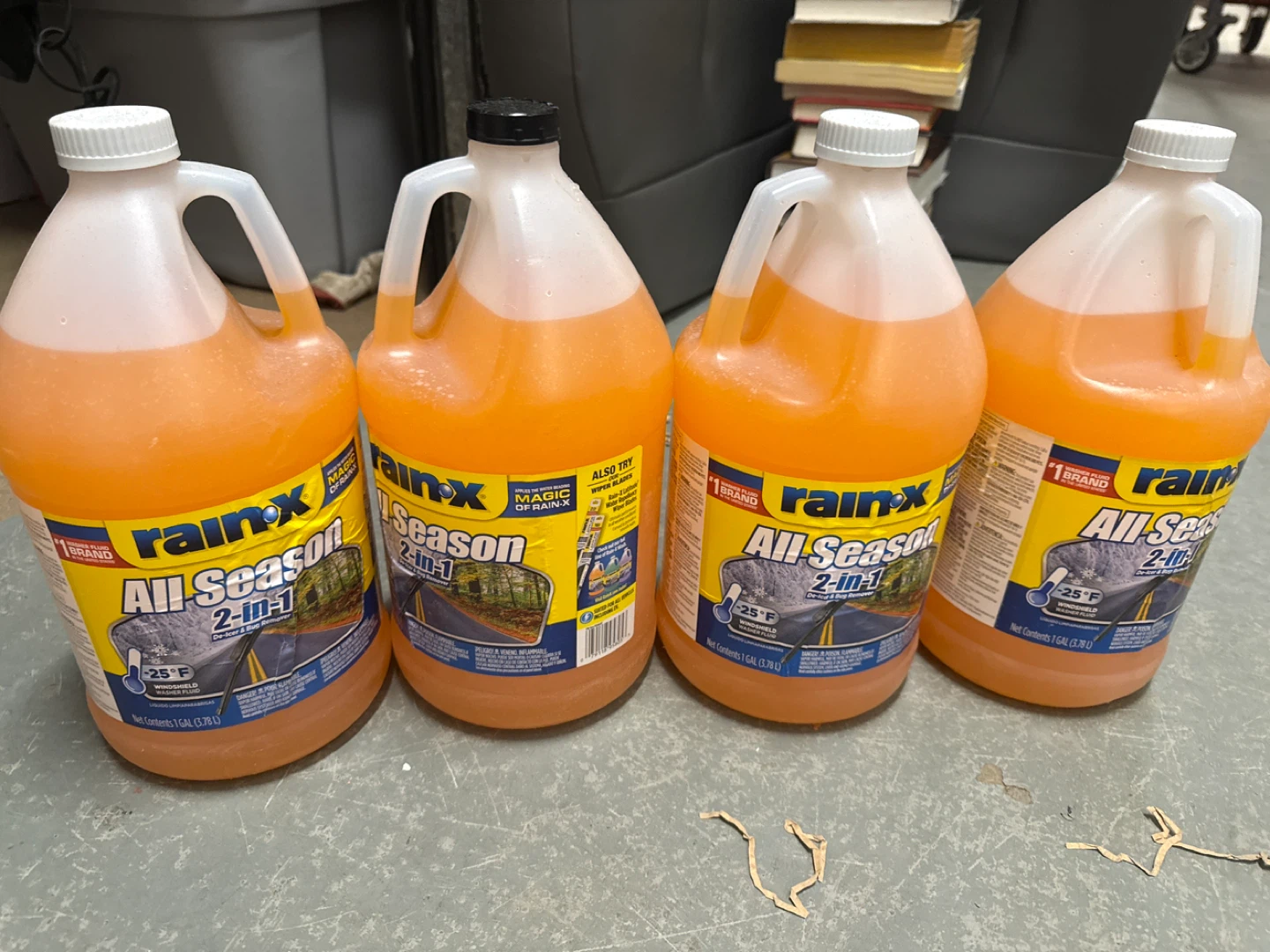 Rain-X All Season 2-in-1 Windshield Washer Fluid (4 Gallons)