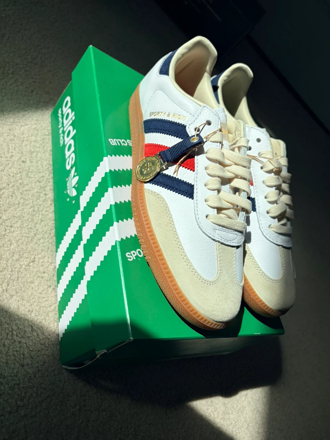 Adidas Sporty and Rich Sambas (Women’s 9 Men’s 8)