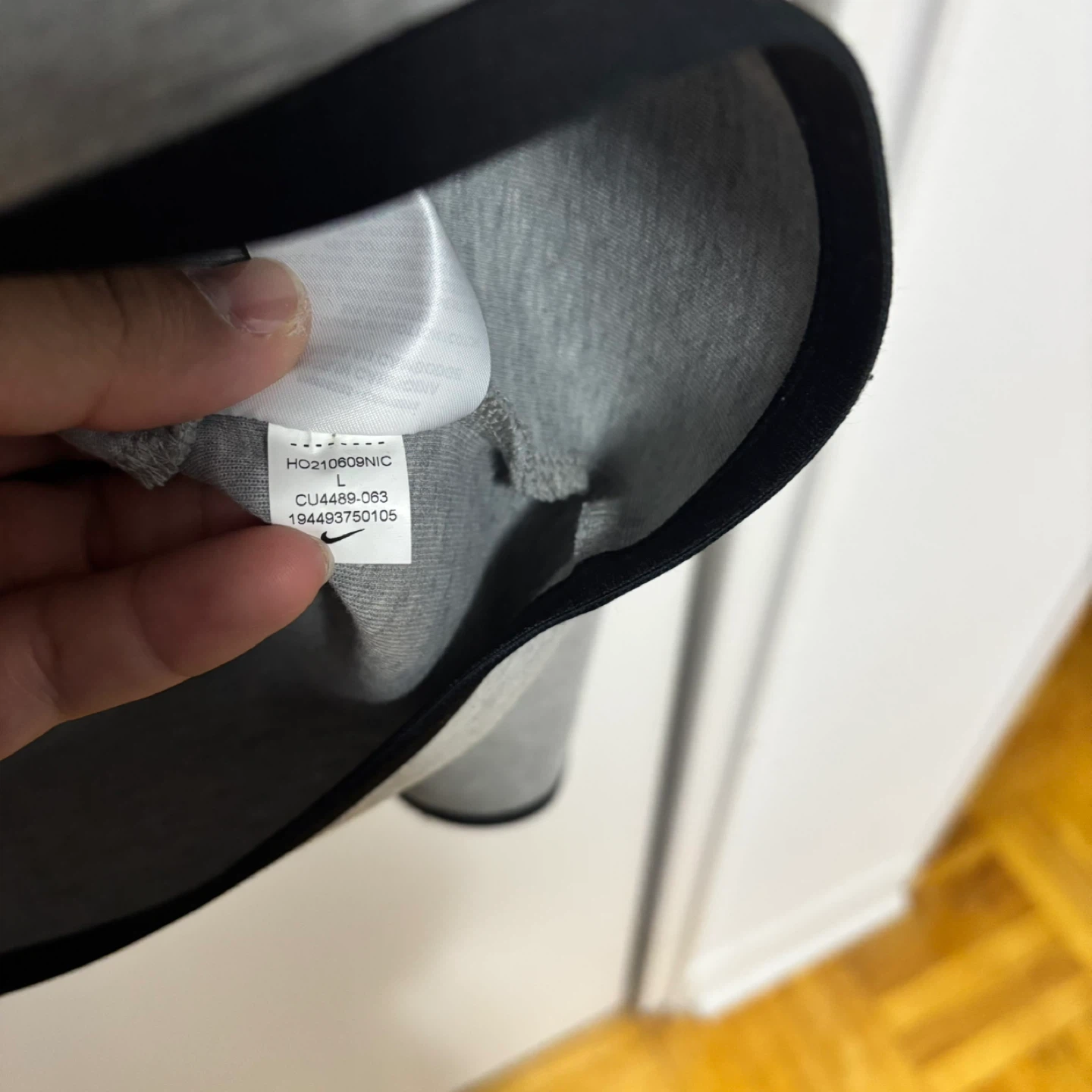Nike Tech Fleece Full Zip Hoodie Grey Size L - photo 3