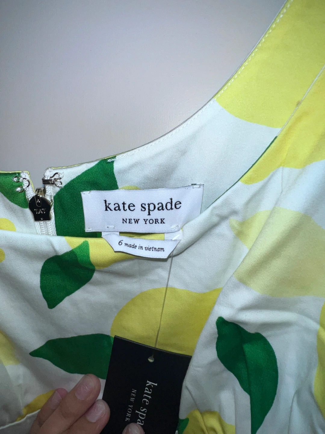 Kate Spade Lemon Print Maxi Dress Size 6 - photo 3
