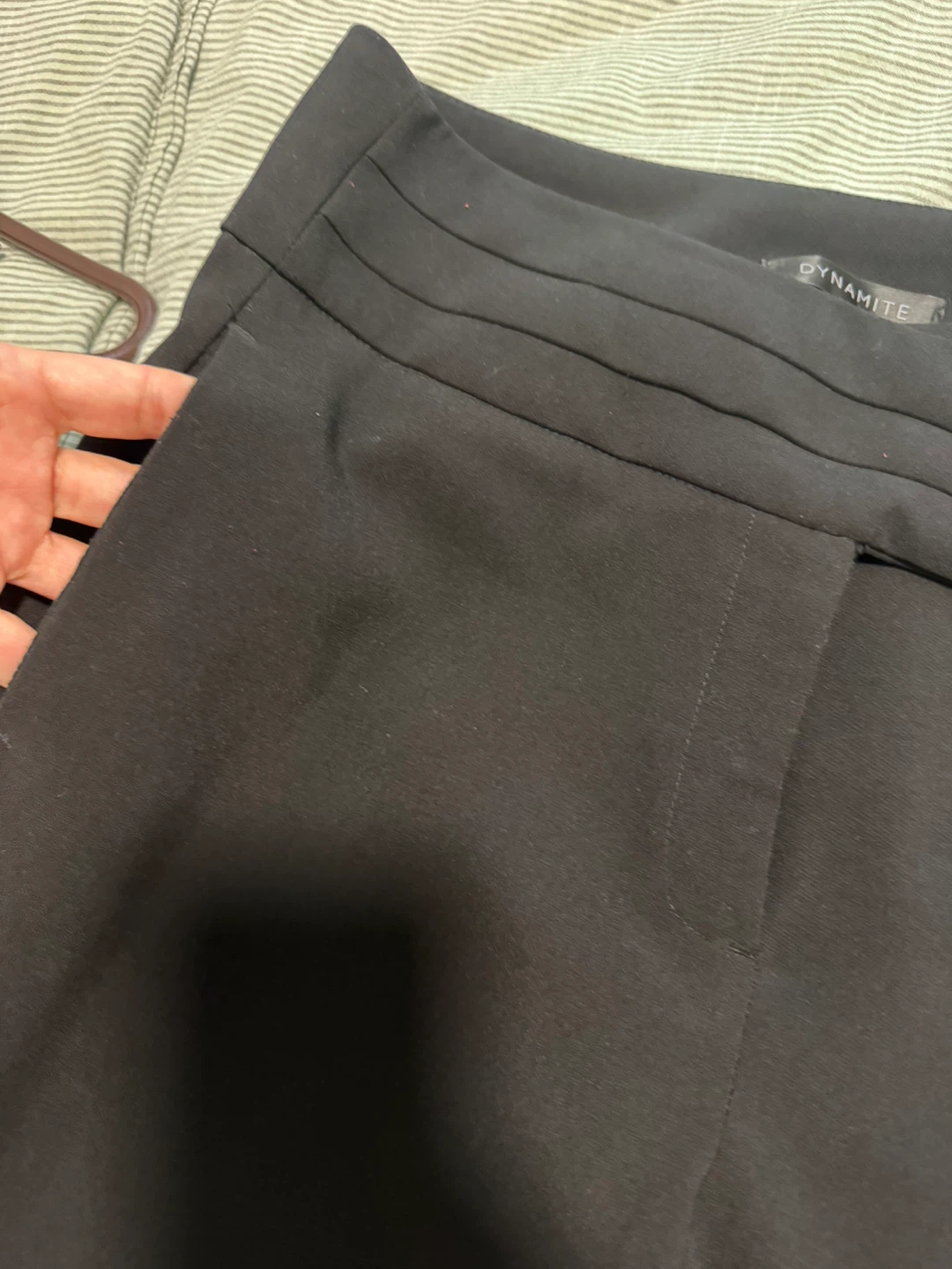 Dynamite Black Pants Size 8 - photo 2