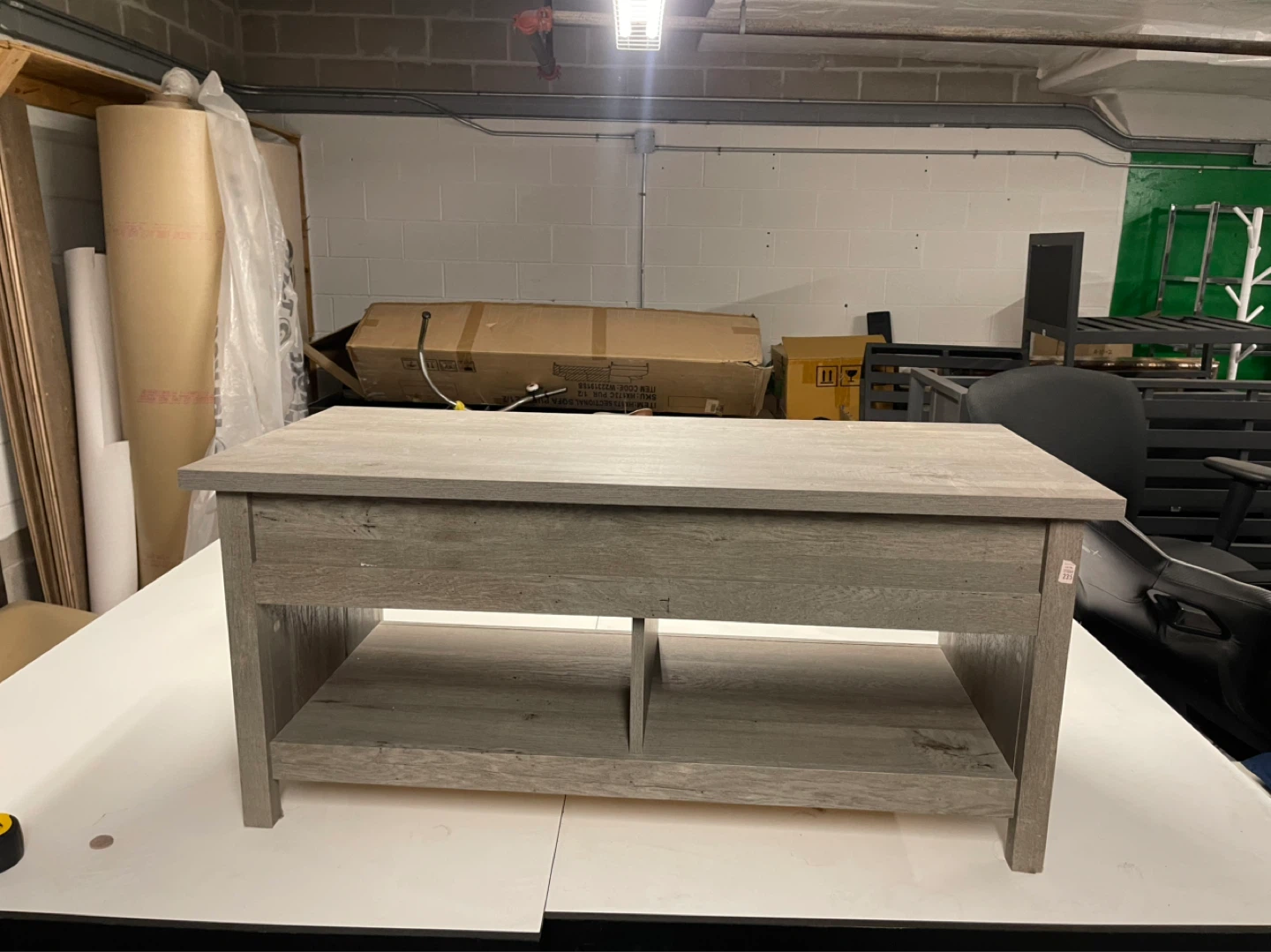 Lift Top Coffee Table with Storage - photo 4