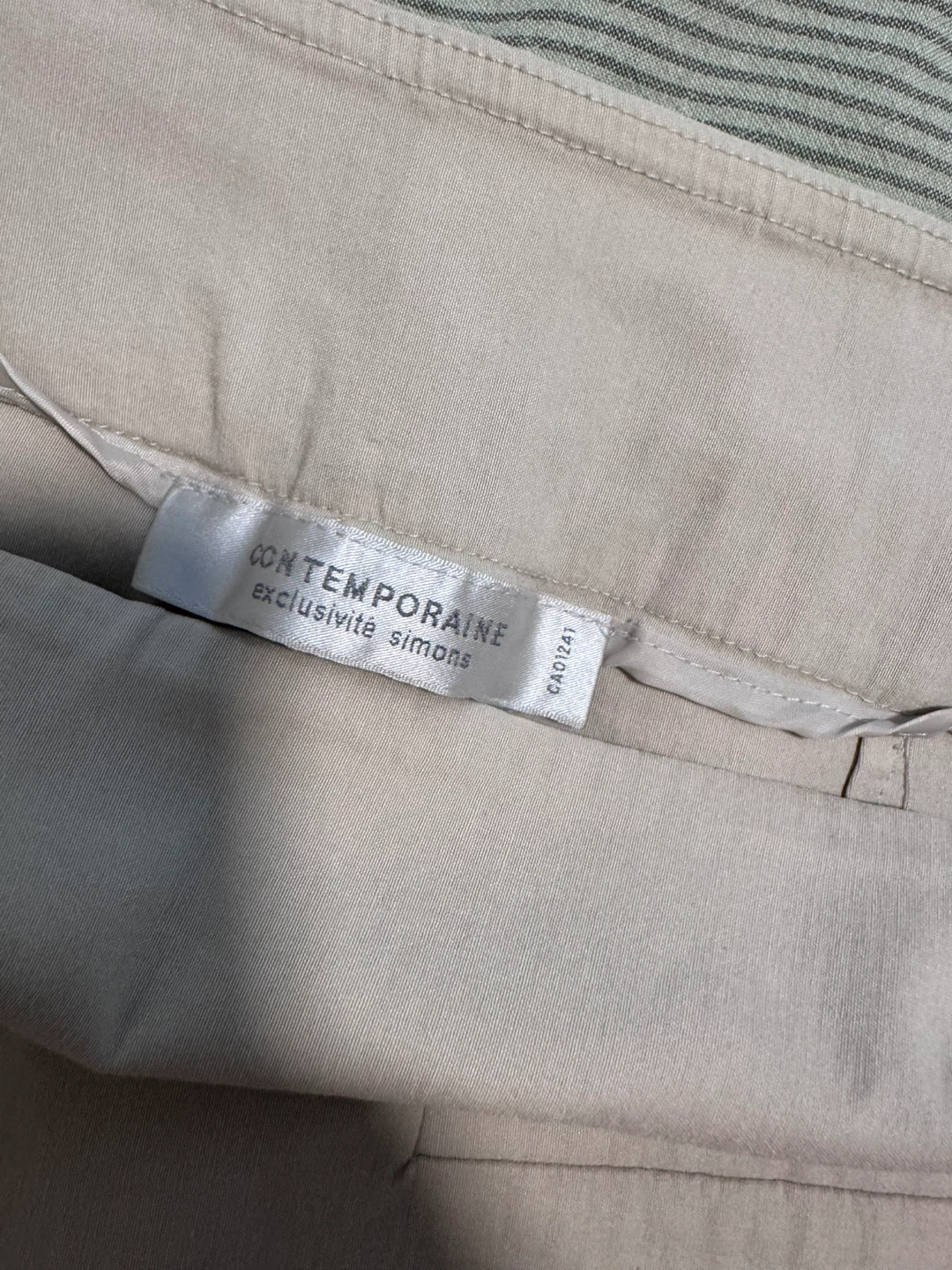 Contemporaine Women's Khaki Pants