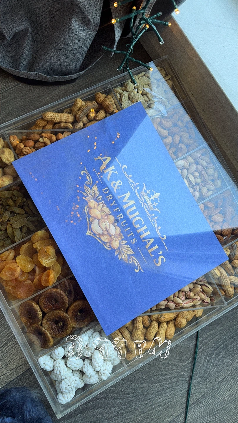 AK & Mughal's Dryfruits Assortment Box