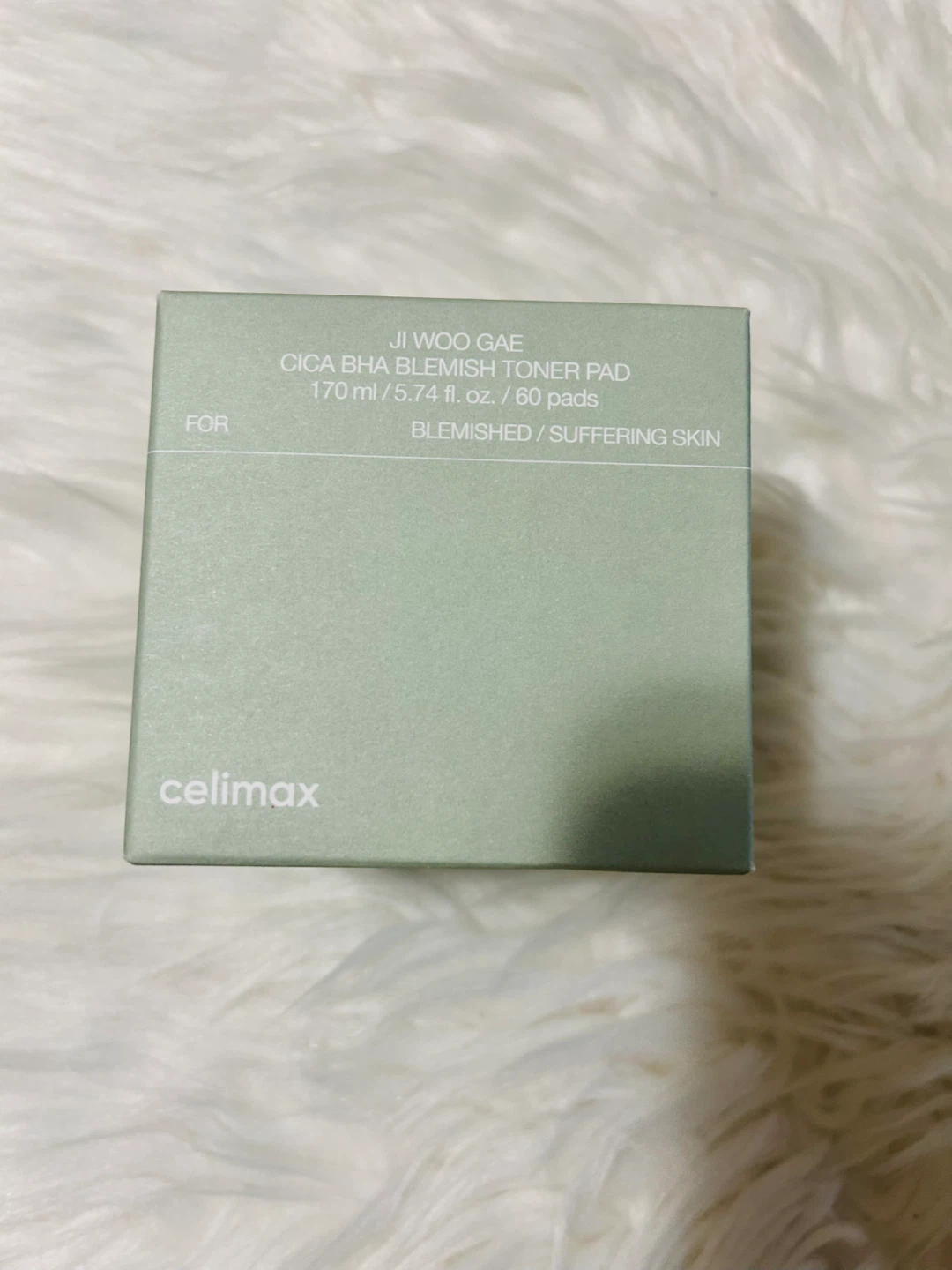 New CELIMAX Ji Woo Gae Heartleaf BHA Peeling Pad - 60pcs