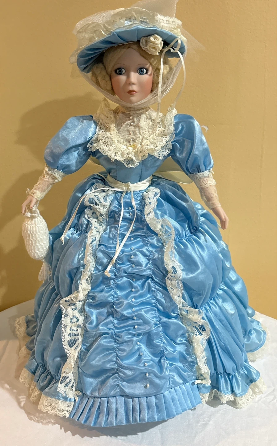 Edwin M. Knowles 1987 Porcelain Doll