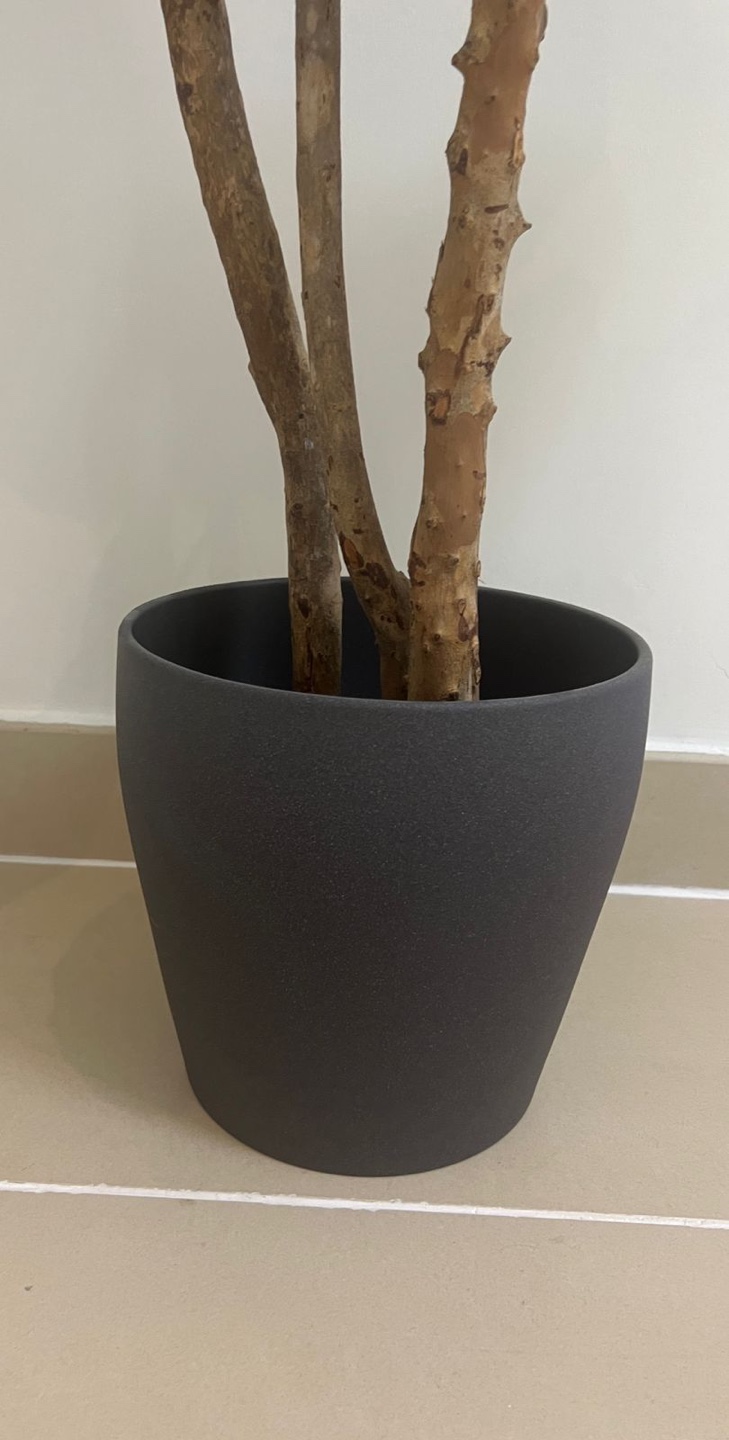 Dark Grey Plant Pot - photo 2