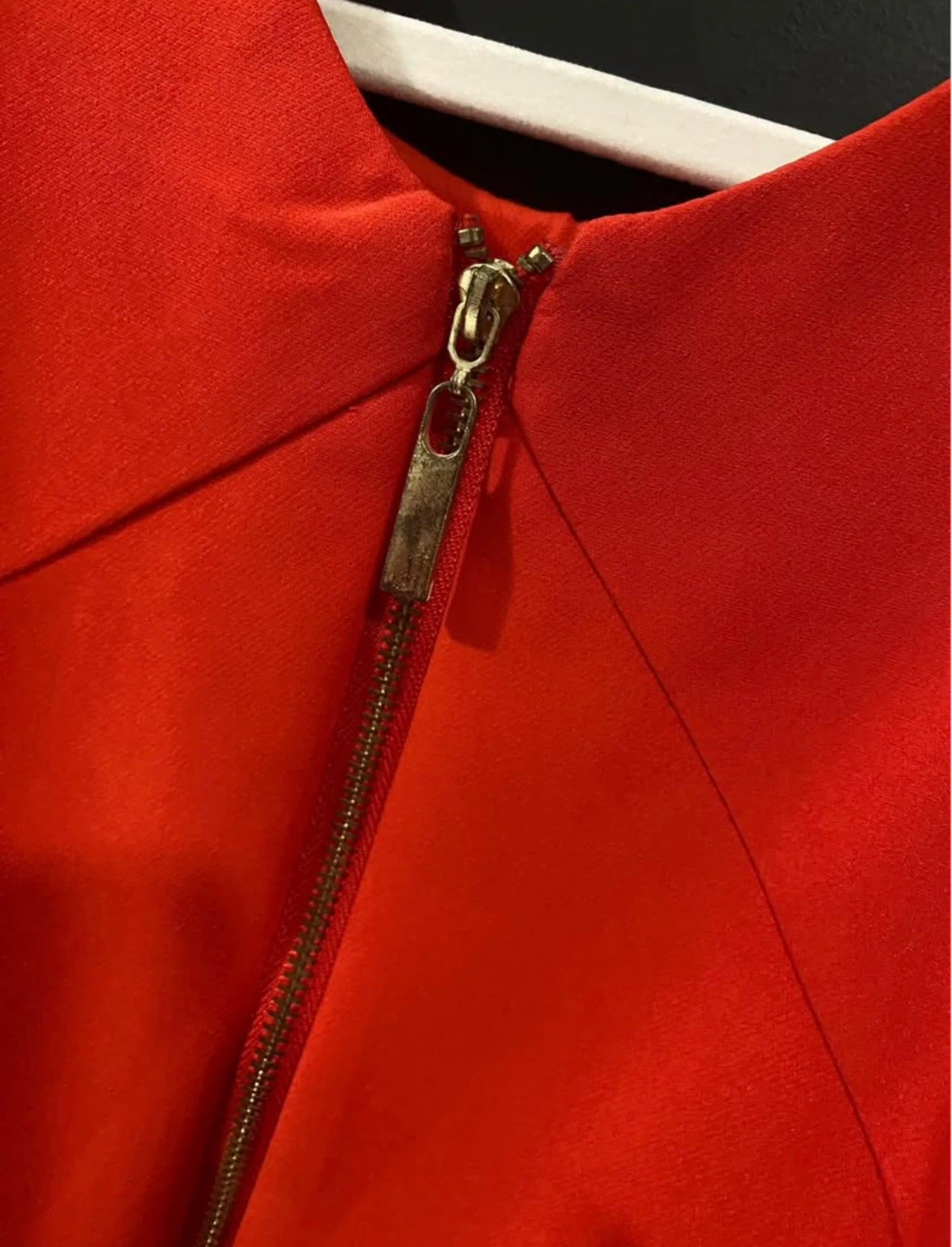 Sharagano Red Halter Neck Dress Size 10 - photo 5