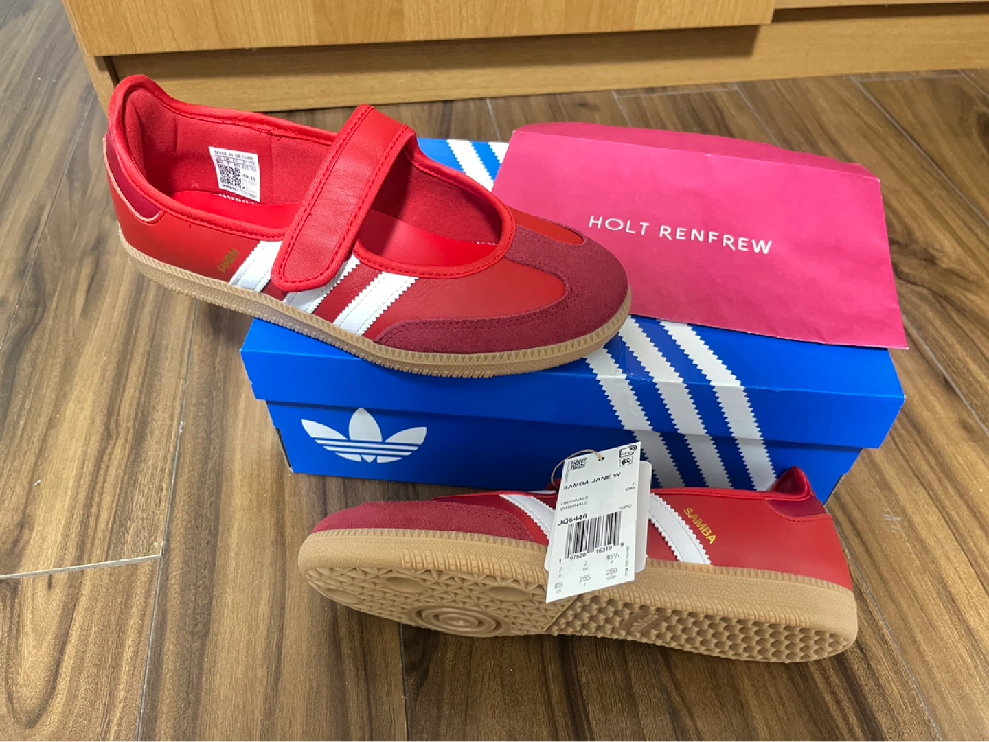 Adidas Samba Mary Jane W Red Shoes