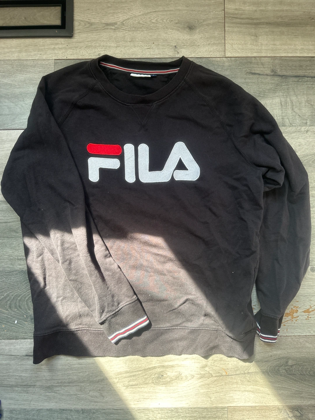 Fila Black Crewneck Sweatshirt