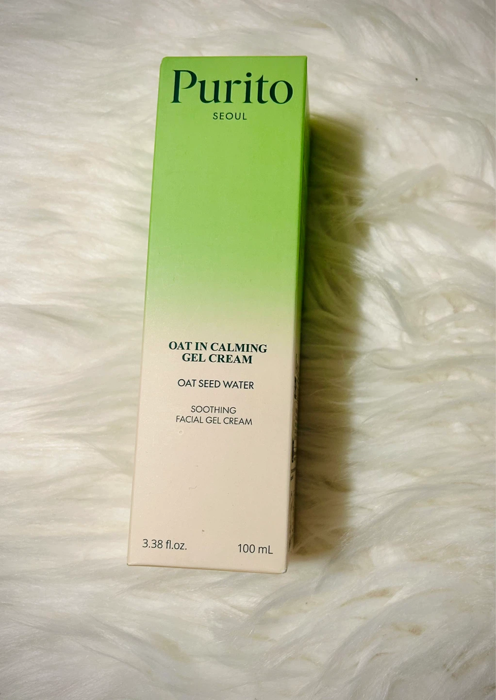 New Purito Oat In Calming Gel Cream - 100ml