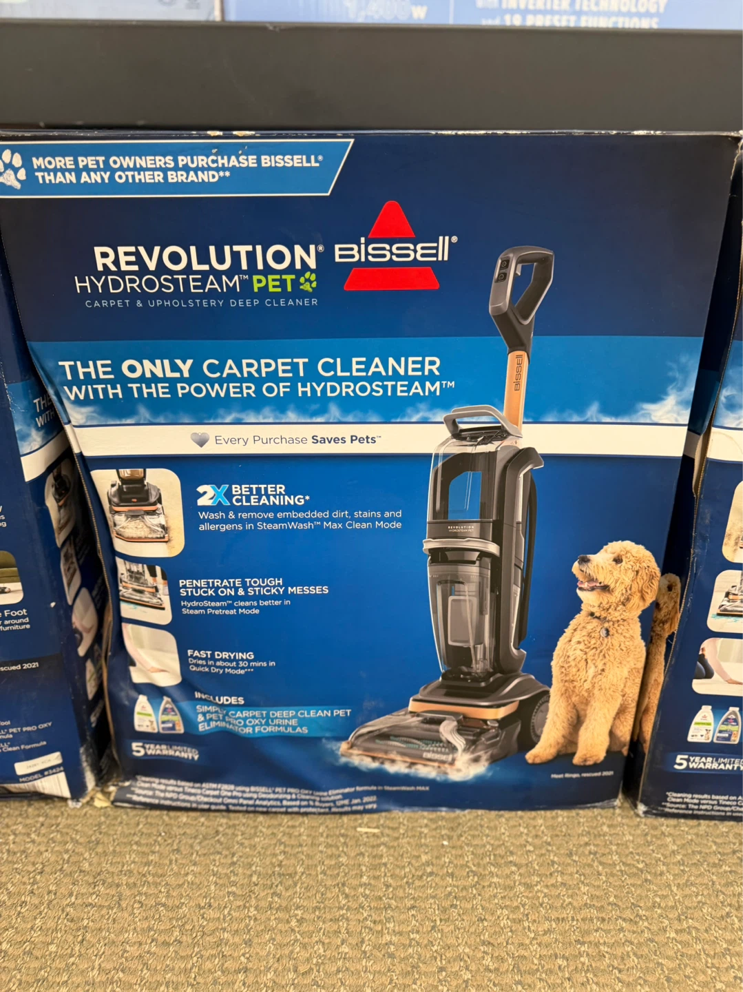 Bissell HydroSteam Pet Carpet & Upholstery Deep Cleaner - photo 2