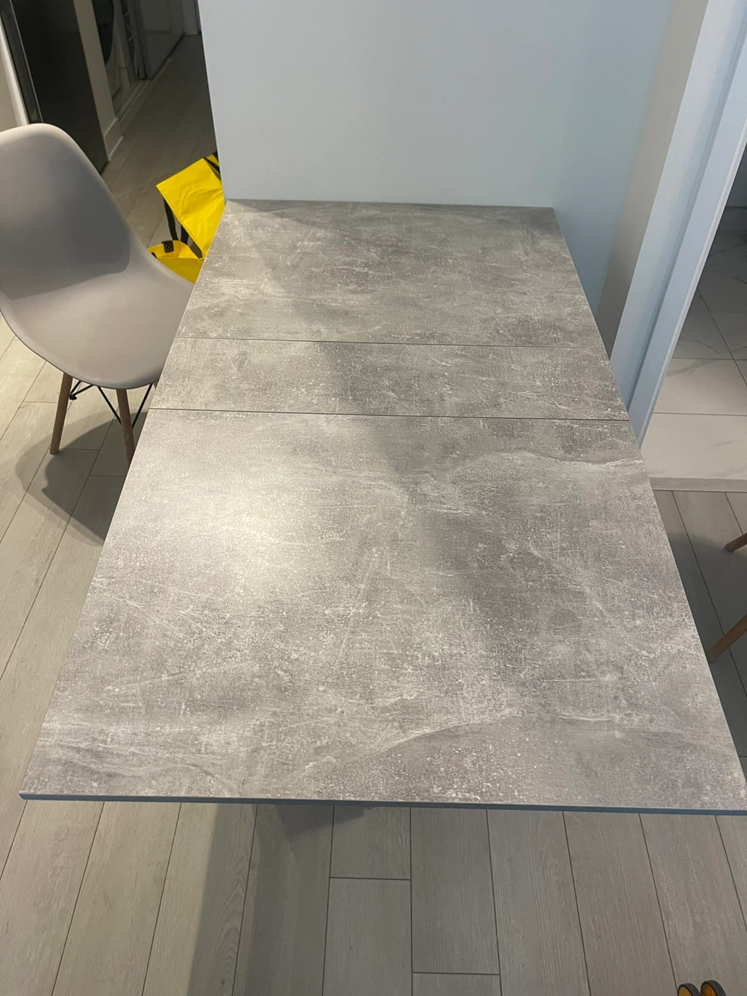 Foldable Dining Table with Shelves - photo 2