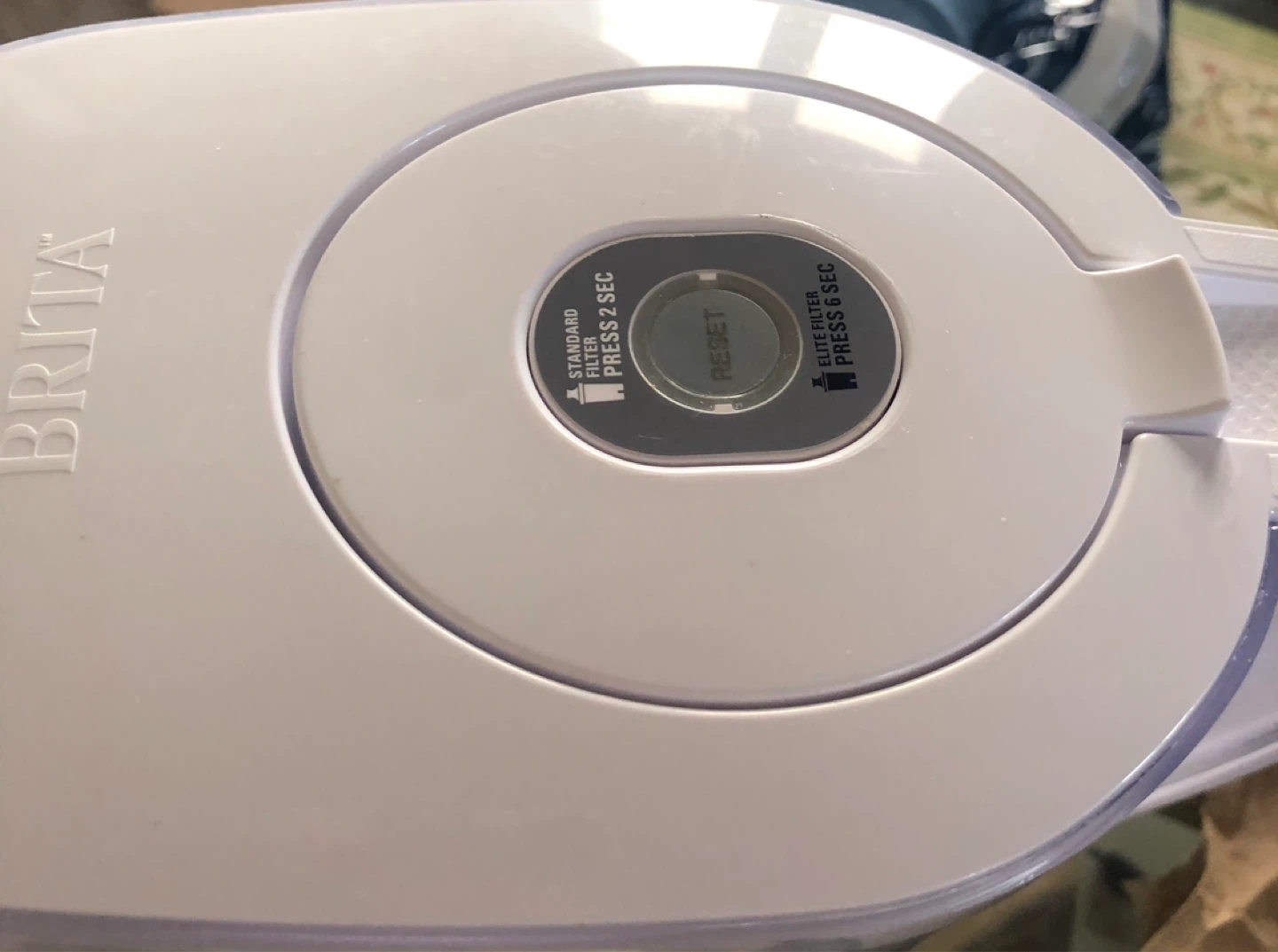 Brita Water Pitcher with filter half inch miner crack  no leaks - photo 3