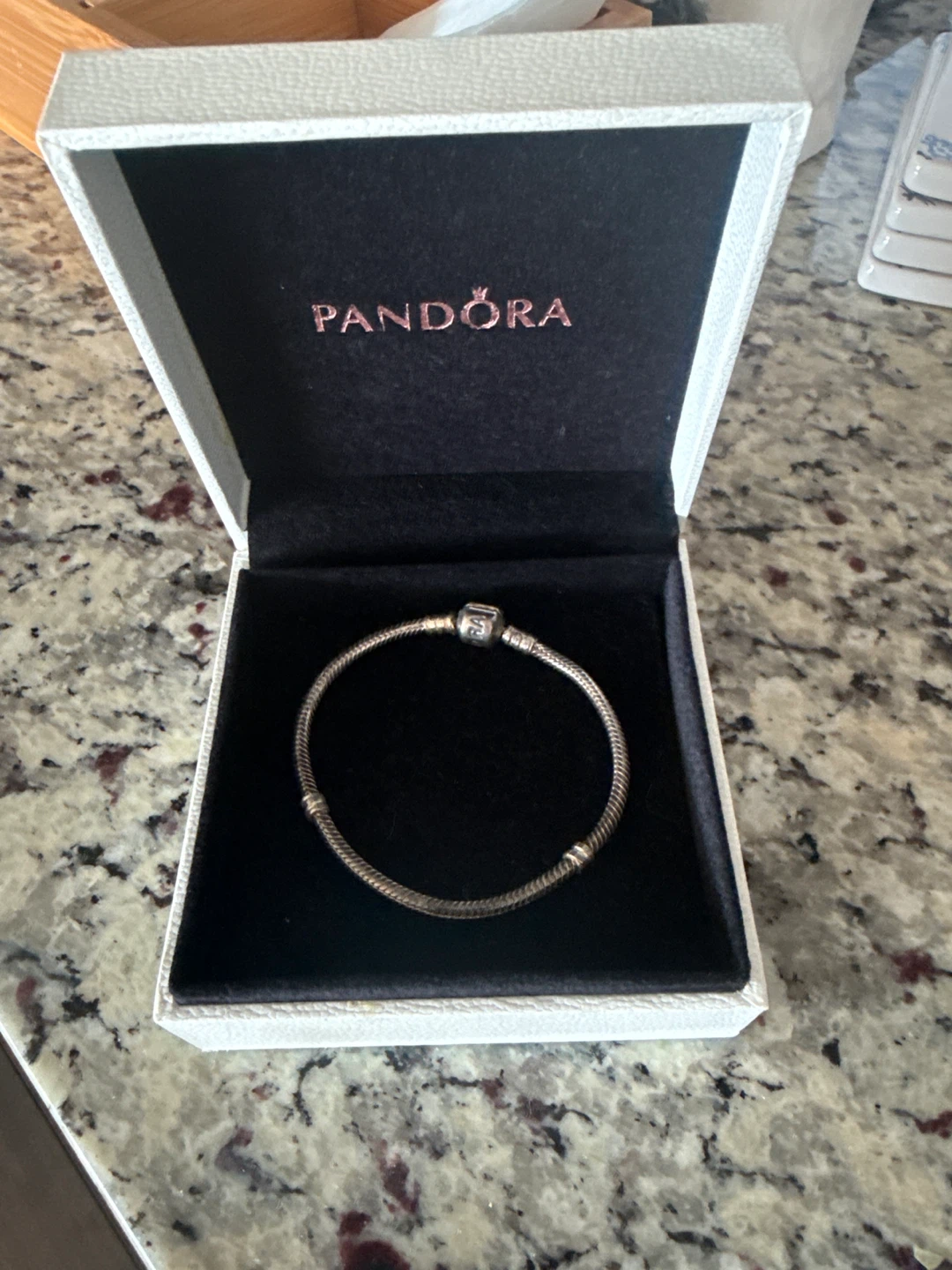 Pandora Sterling Silver Snake Chain Bracelet