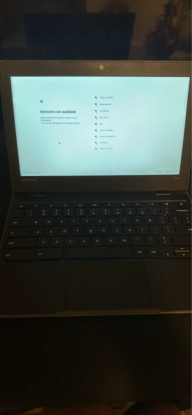 Lenovo Chromebook Laptop - photo 2