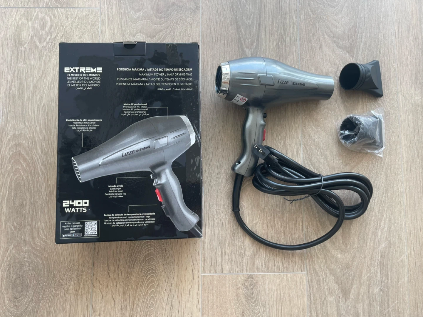 Lizze - Extreme Hair Dryer,Fast Flow, Professional Styling - photo 3