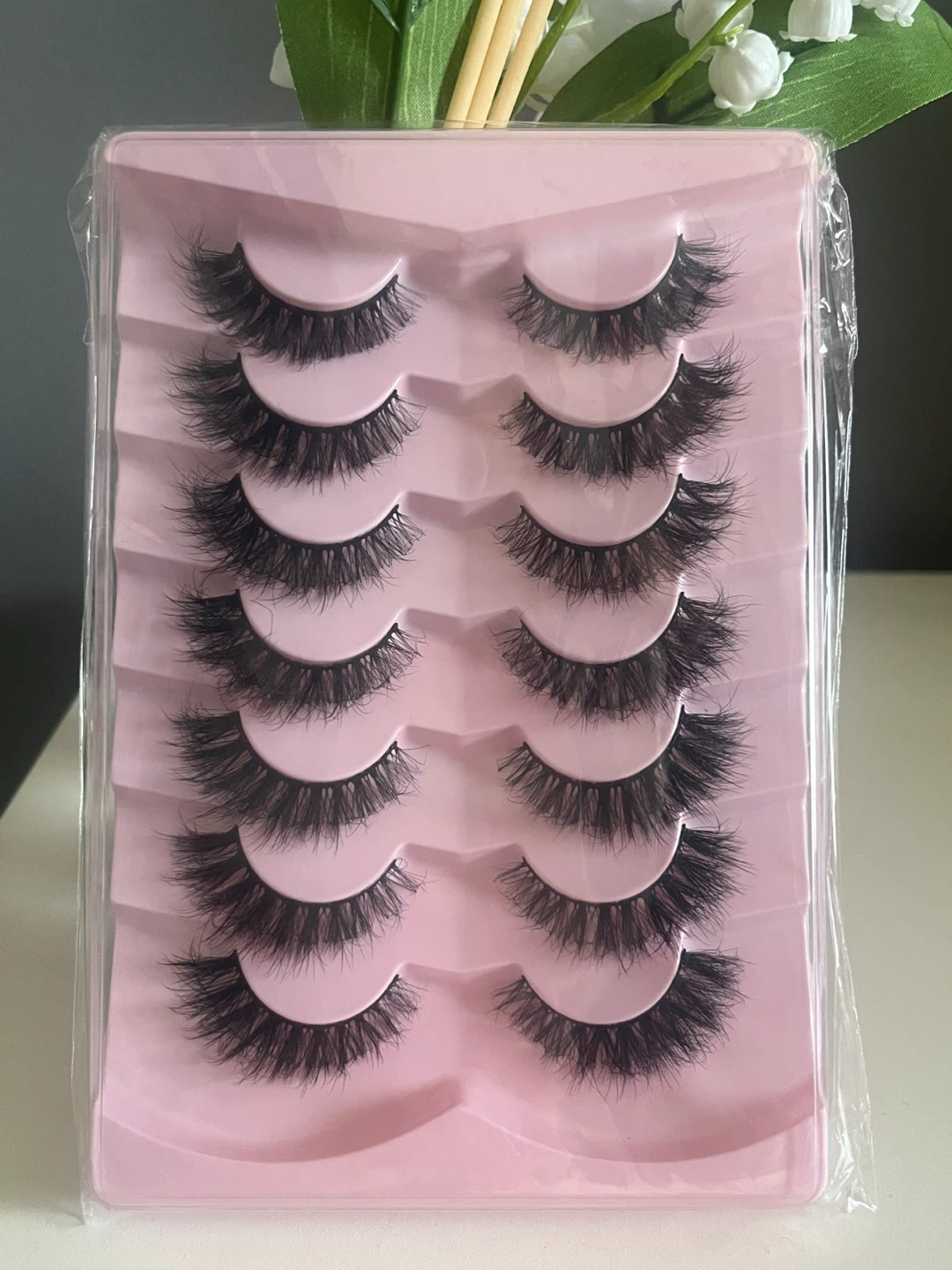 NEW 7 Pairs of Cat Eye Lash Strips - photo 2