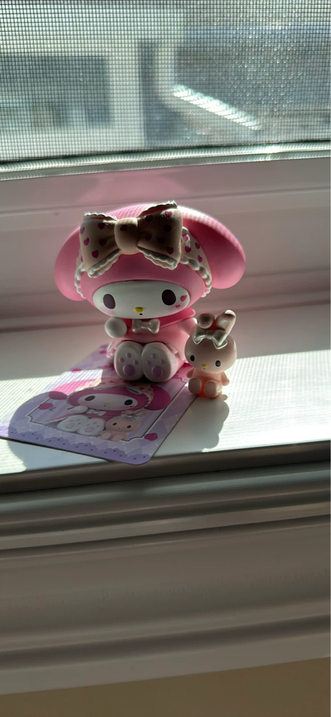 Sanrio My Melody Figure with Bunny Companion - photo 3